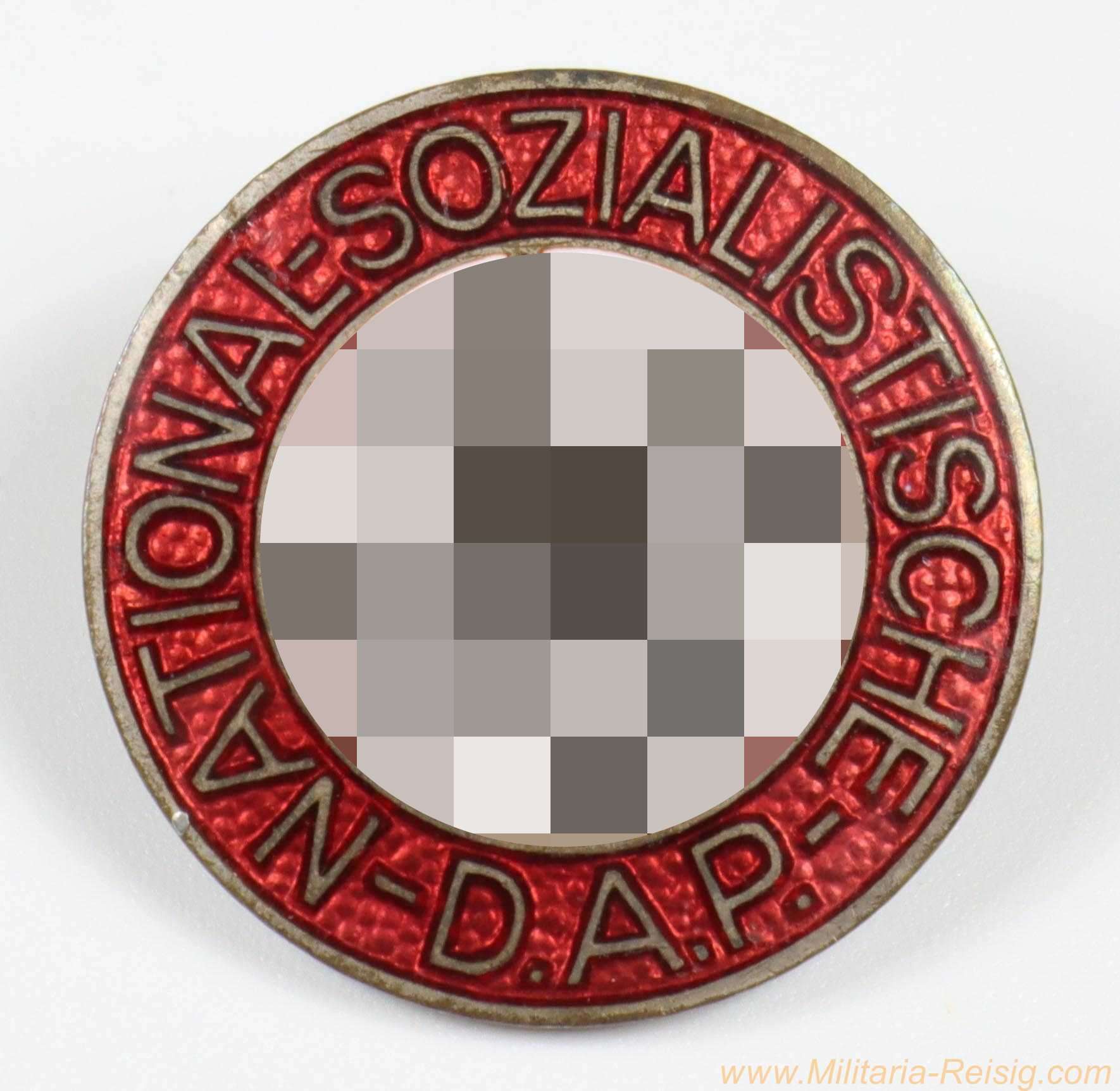 NSDAP Parteiabzeichen - RZM M1/77 (Förster & Barth, Pforzheim)