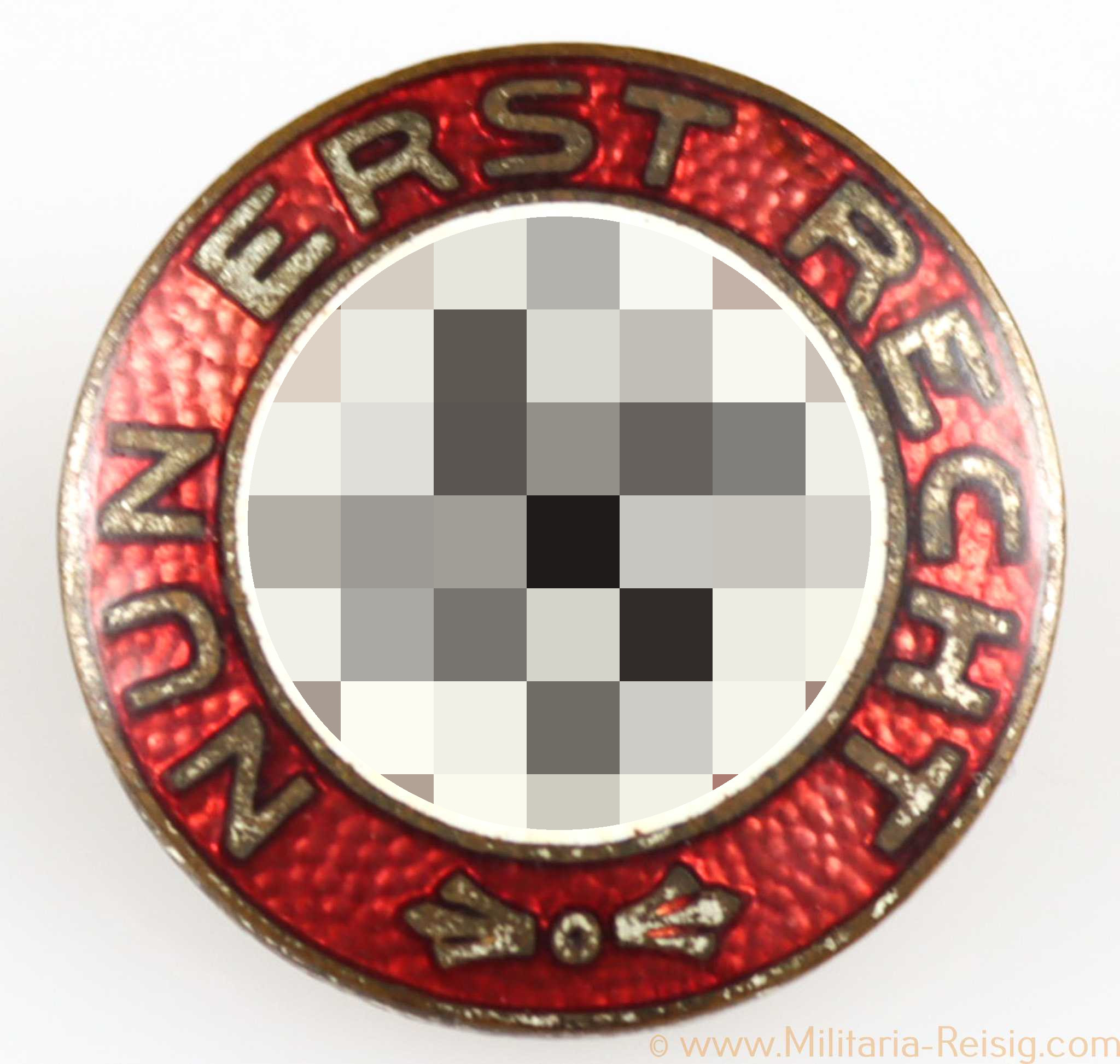 NSDAP Sympathie-Abzeichen "Nun erst Recht", 22 mm