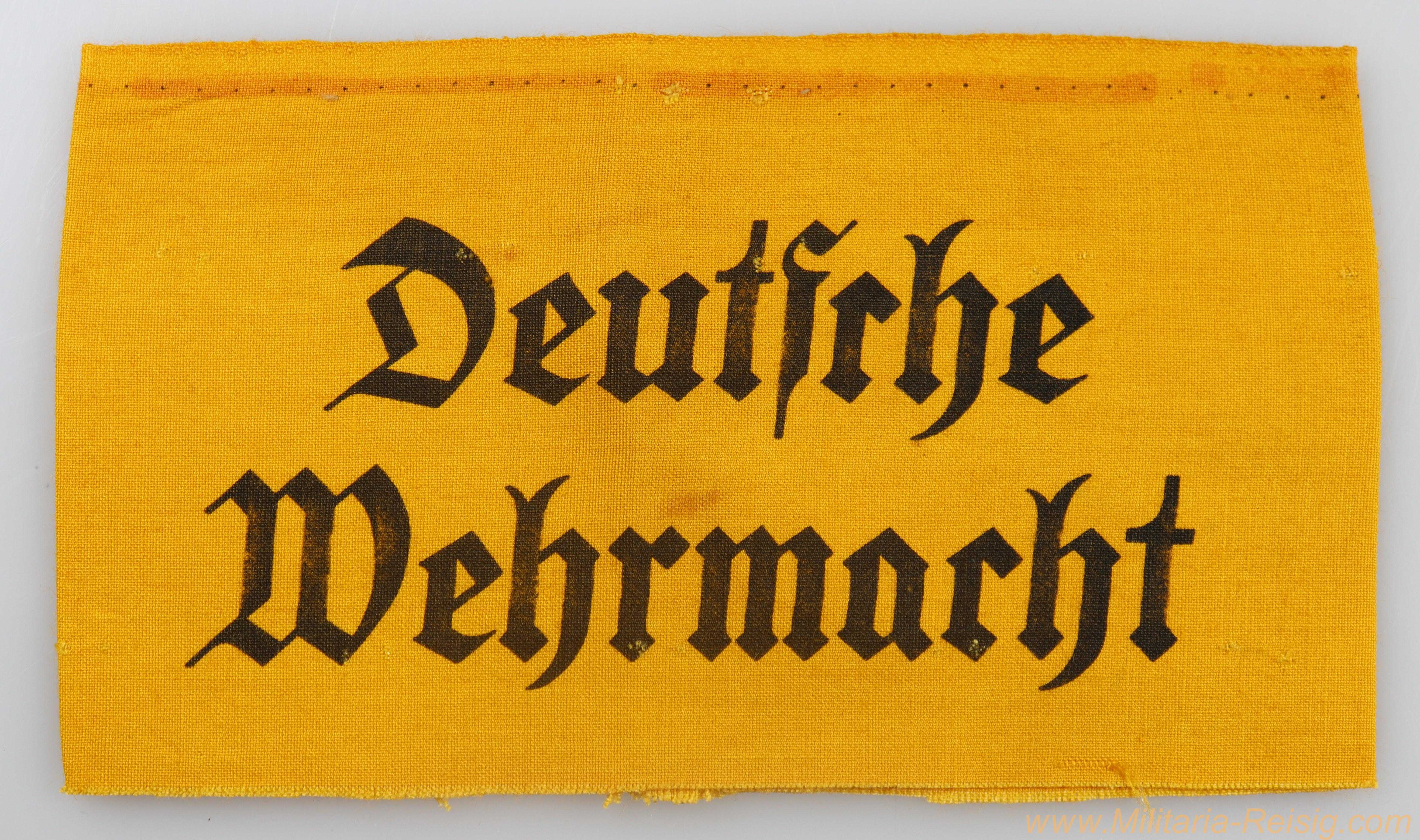 Armbinde "Deutsche Wehrmacht"