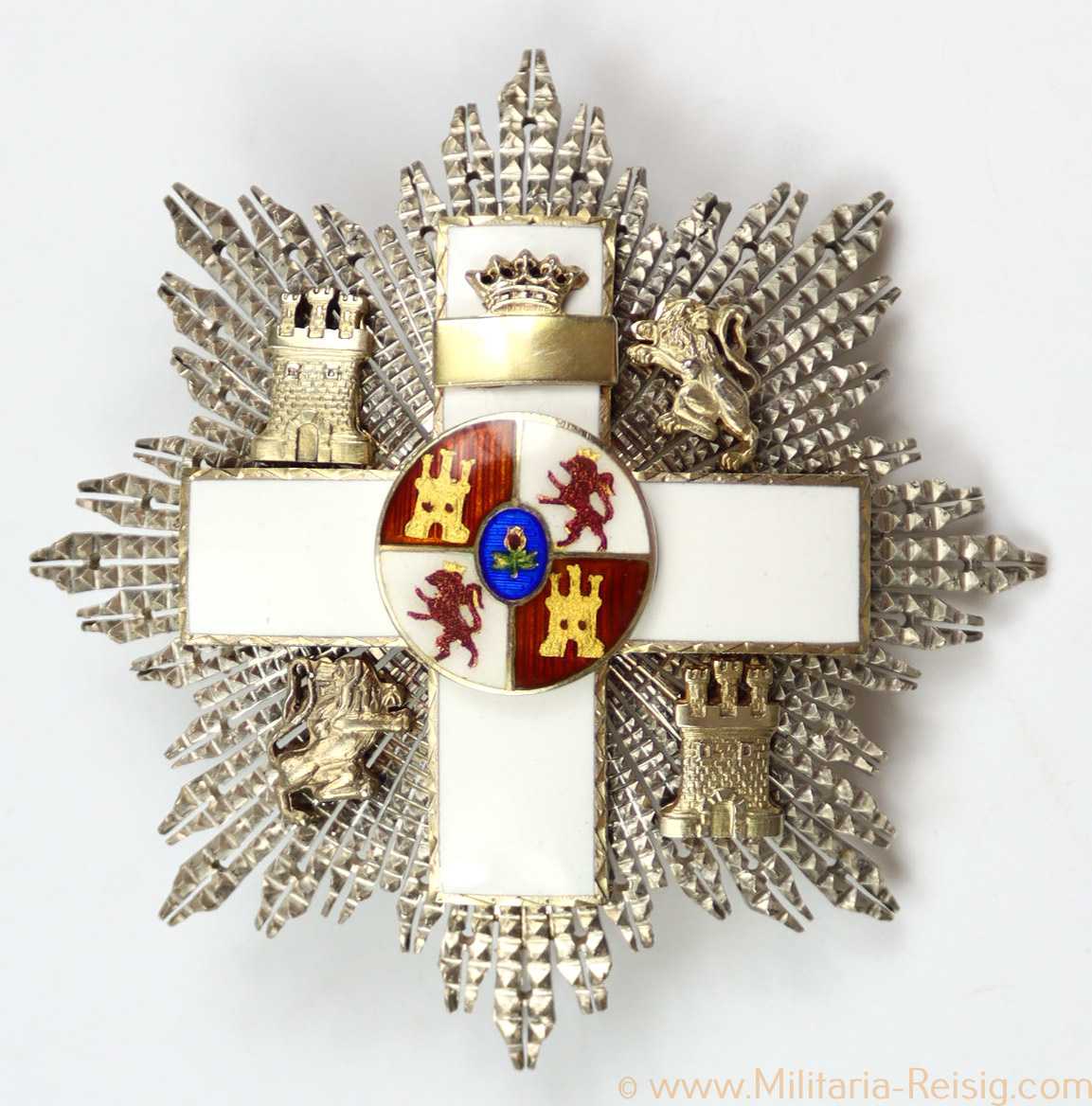 Legion Condor Bruststern Cruz del Mèrito Militar Con Distintivo Blanco 2. Klasse