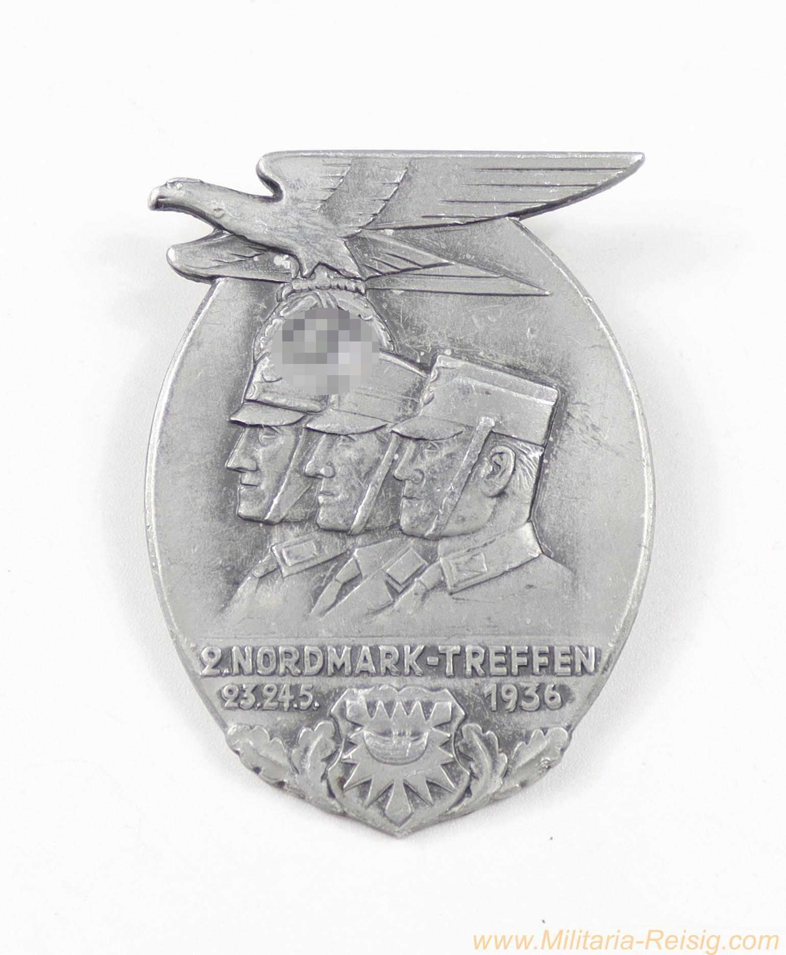 Nordmark-Treffen 1936 – Veranstaltungsabzeichen – Paulmann & Crone Lüdenscheid