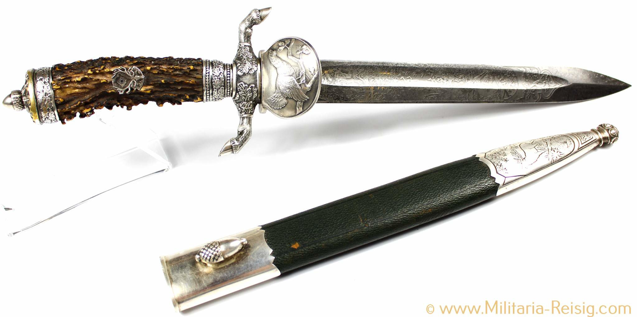 Luxus Hirschfänger D707 Solingen