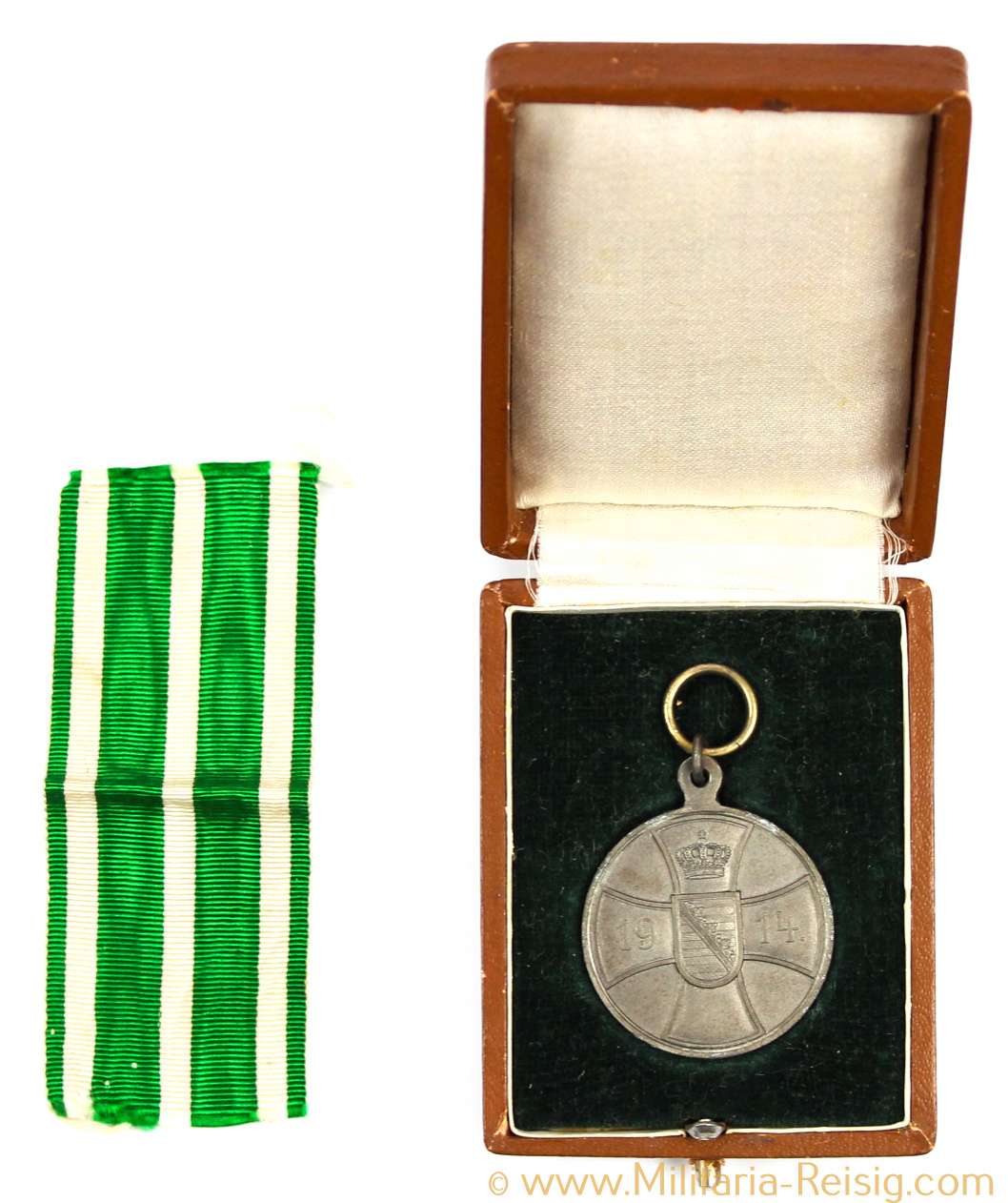 Tapferkeitsmedaille 1915/16 Sachsen-Altenburg, Herzog Ernst II