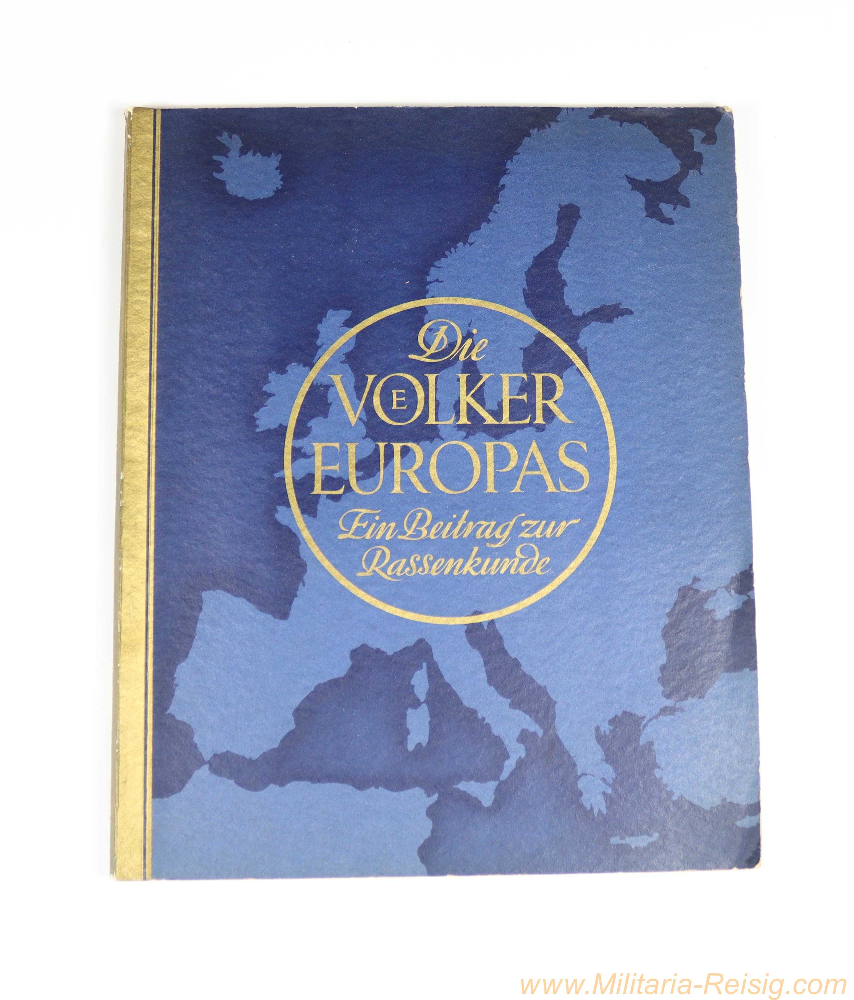 Sammelbilderalbum "Die Völker Europas – Ein Beitrag zur Rassenkunde" (Zuban AG München)