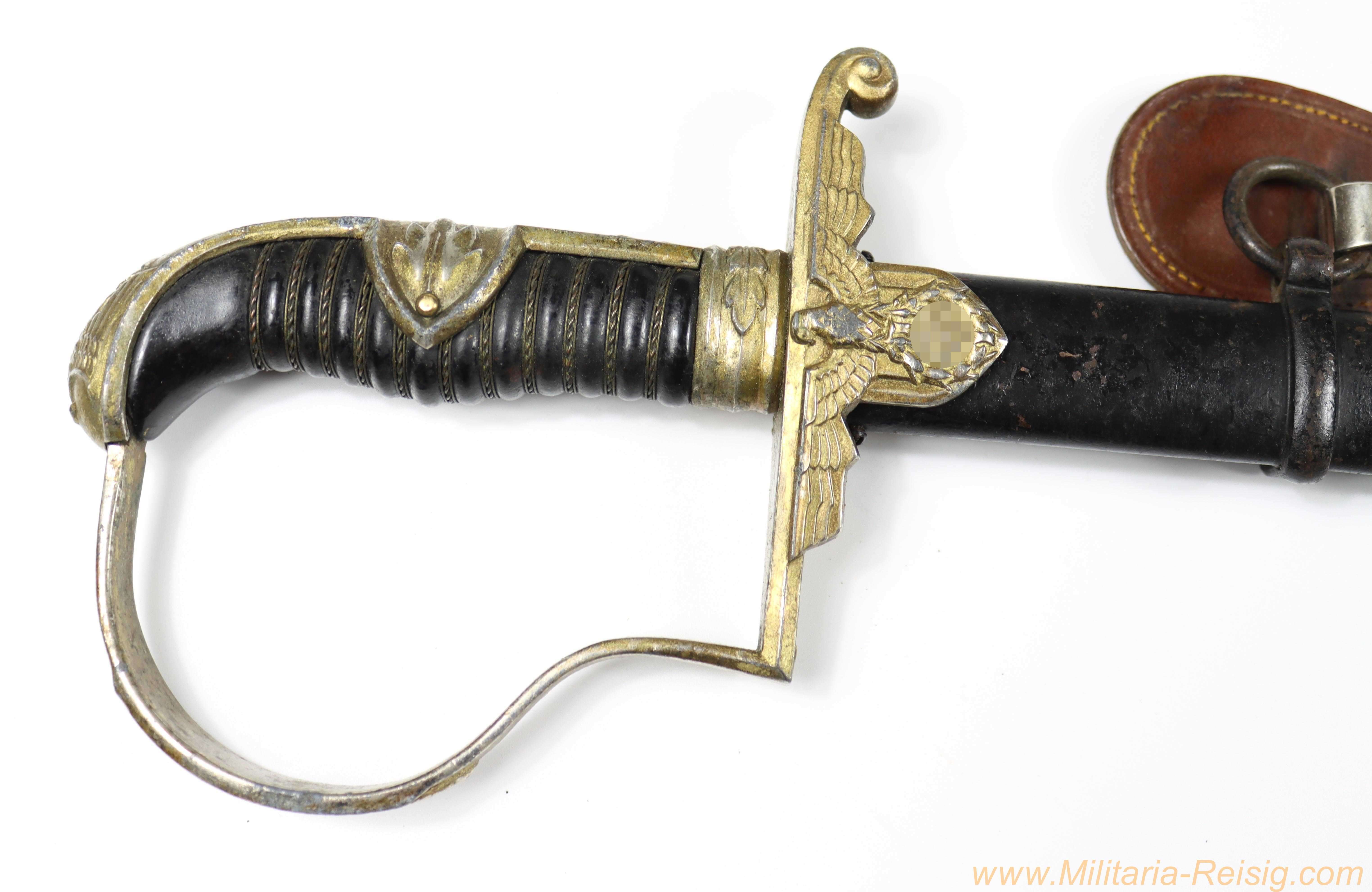 Wehrmacht Löwenkopf Säbel – Carl Eickhorn, Solingen – Modell "Prinz Eugen"