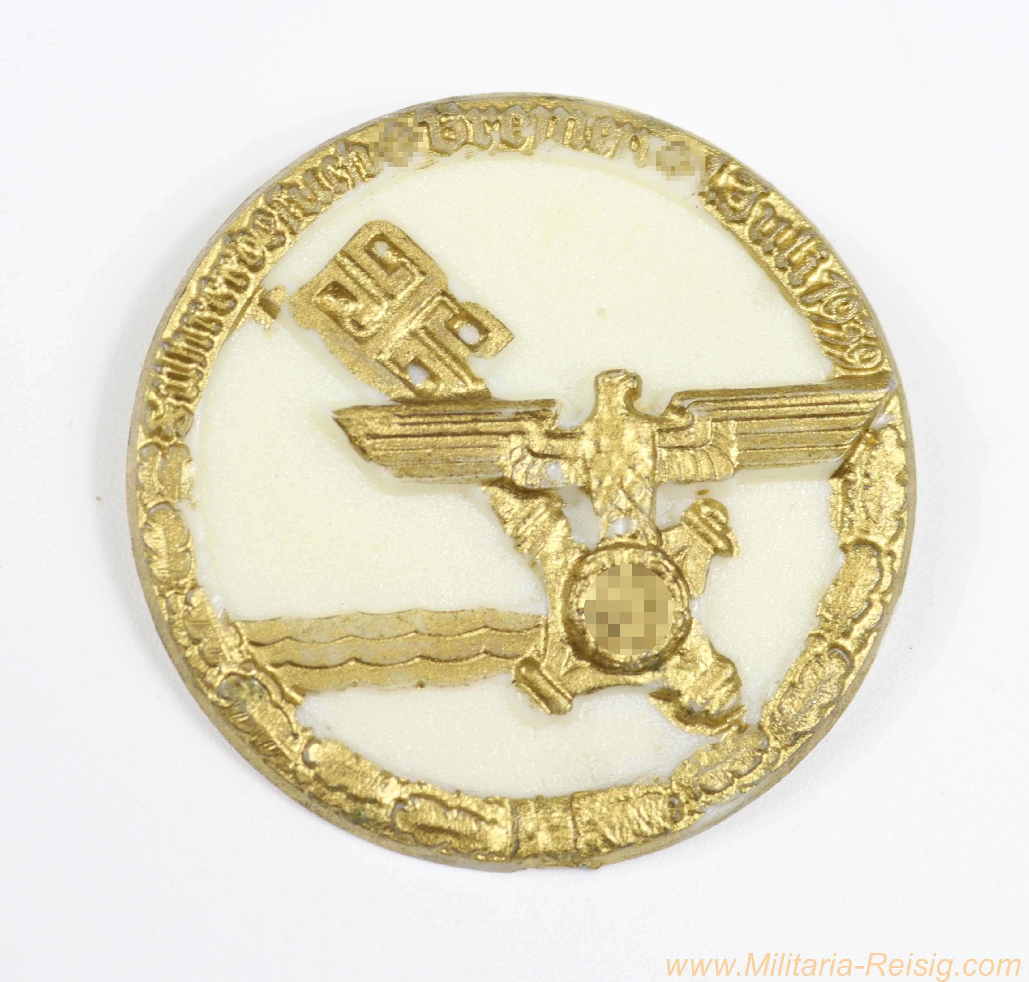 Abzeichen Führerbesuch Bremen 1. Juli 1939 - RZM M9/184