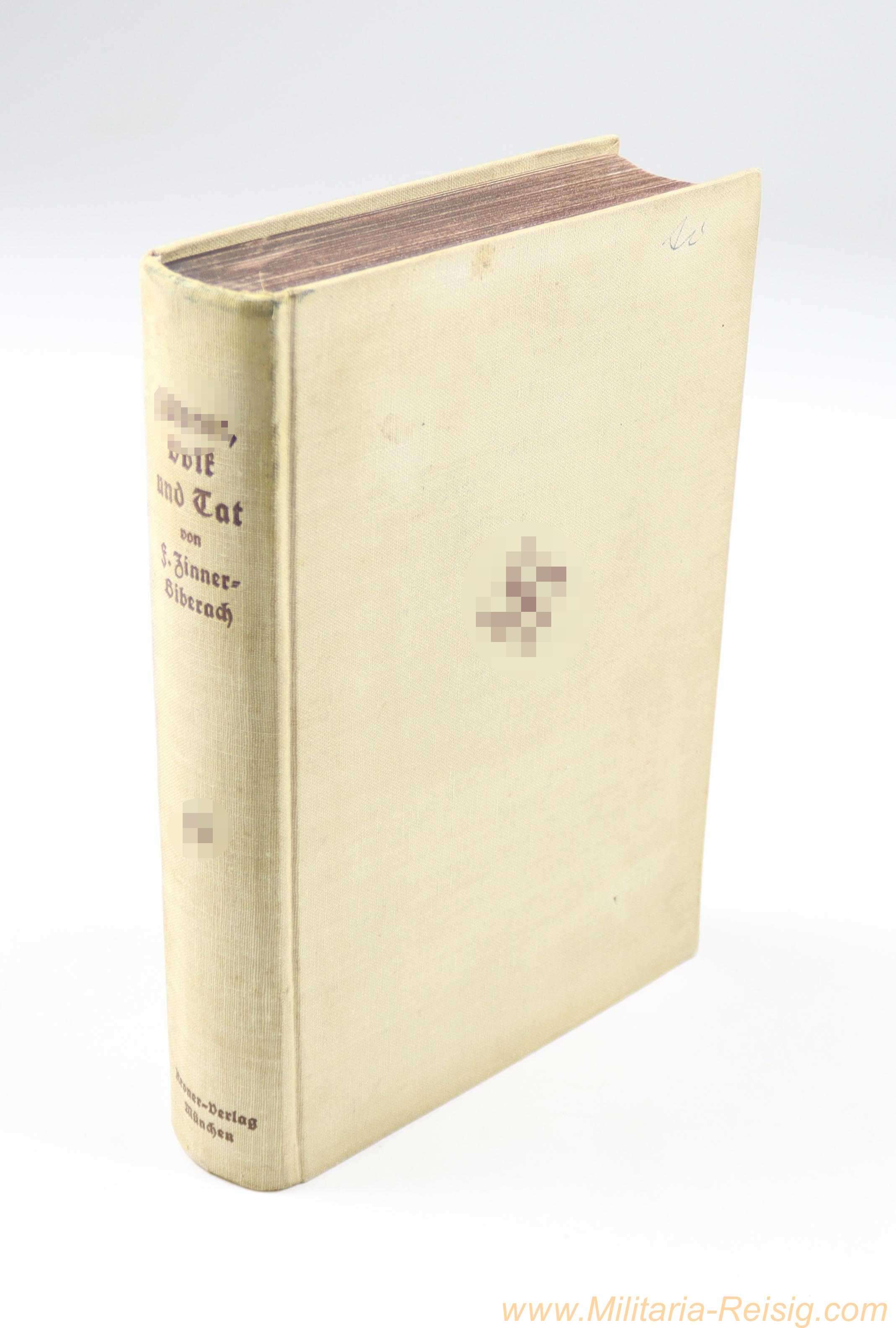 F. Zinner-Biberach "Führer, Volk und Tat" – 1934 – C. Pechstein Verlag München