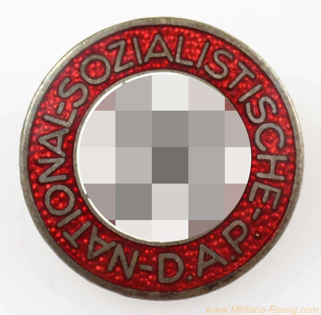 NSDAP Parteiabzeichen - RZM M1/101 (Gustav Brehmer, Markneukirchen)