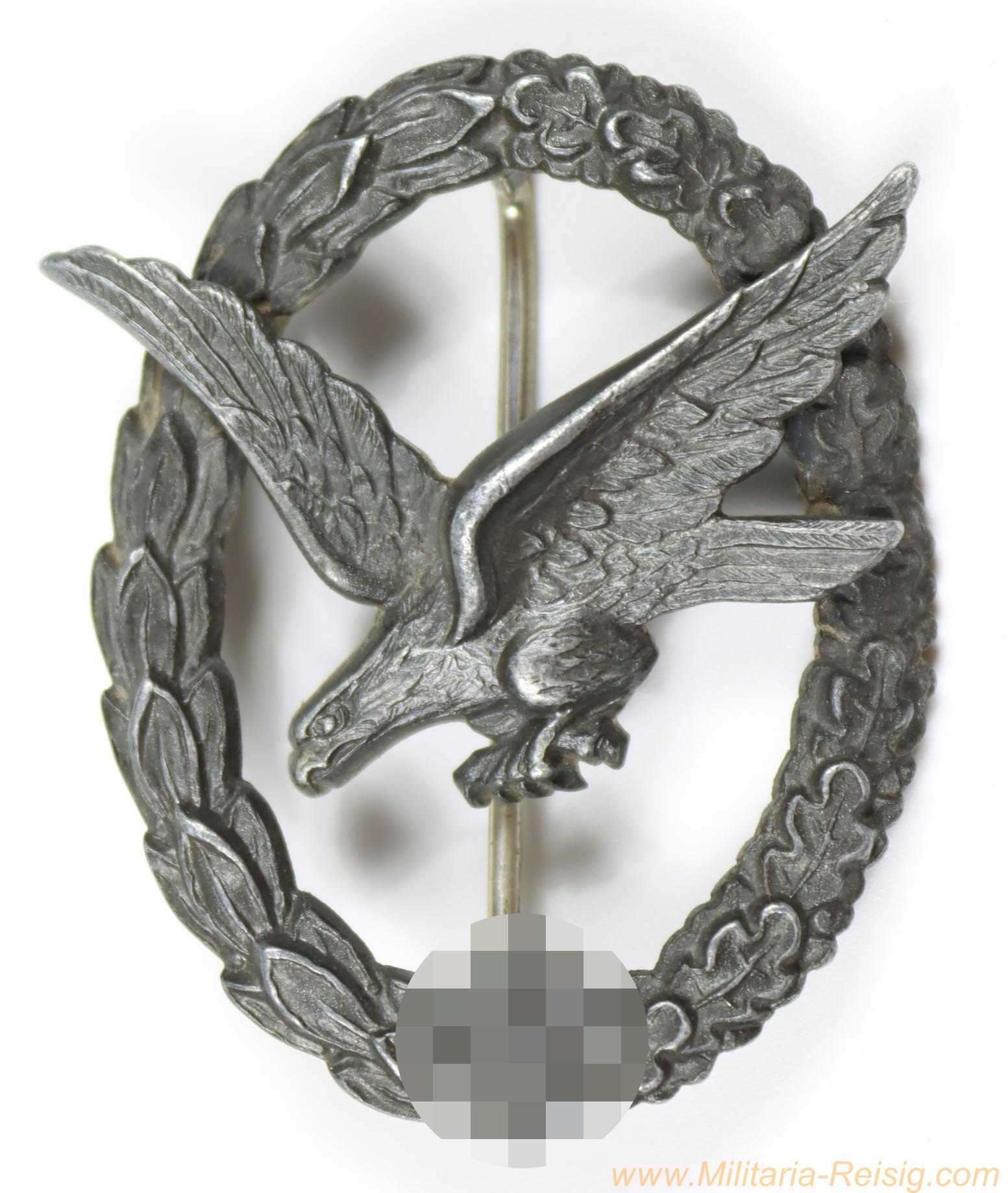 Fliegerschützenabzeichen ohne Blitzbündel - Wilhelm Deumer, Lüdenscheid