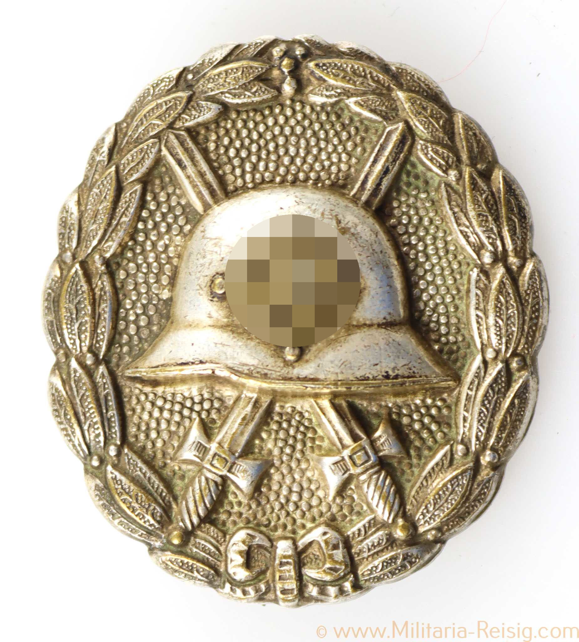 Verwundetenabzeichen in Silber 1939, 1. Form