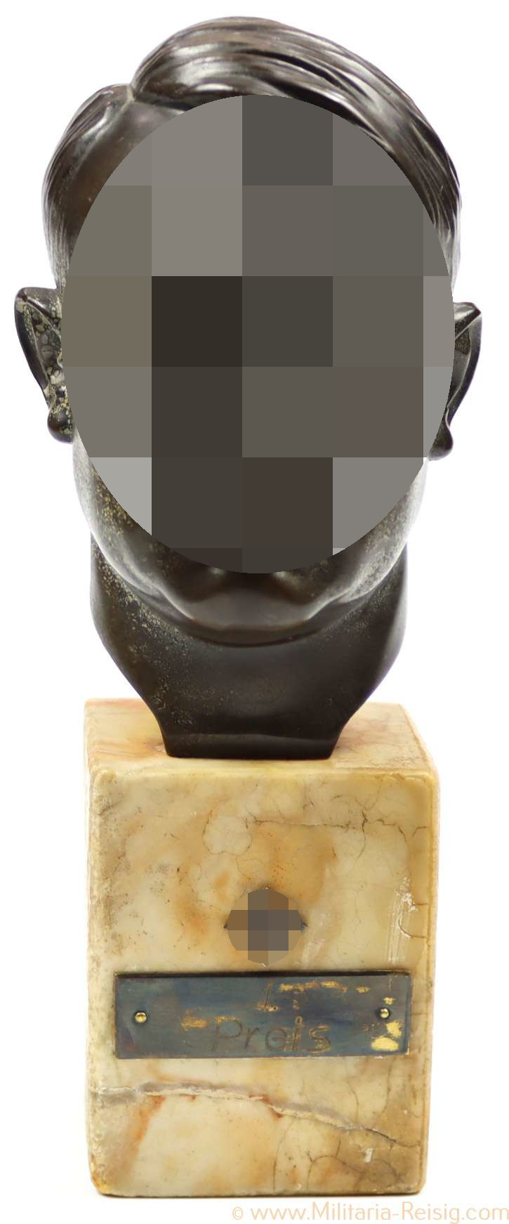 Führerbüste Adolf Hitler, Künstler Wilhelm Zoll / 1. Preis