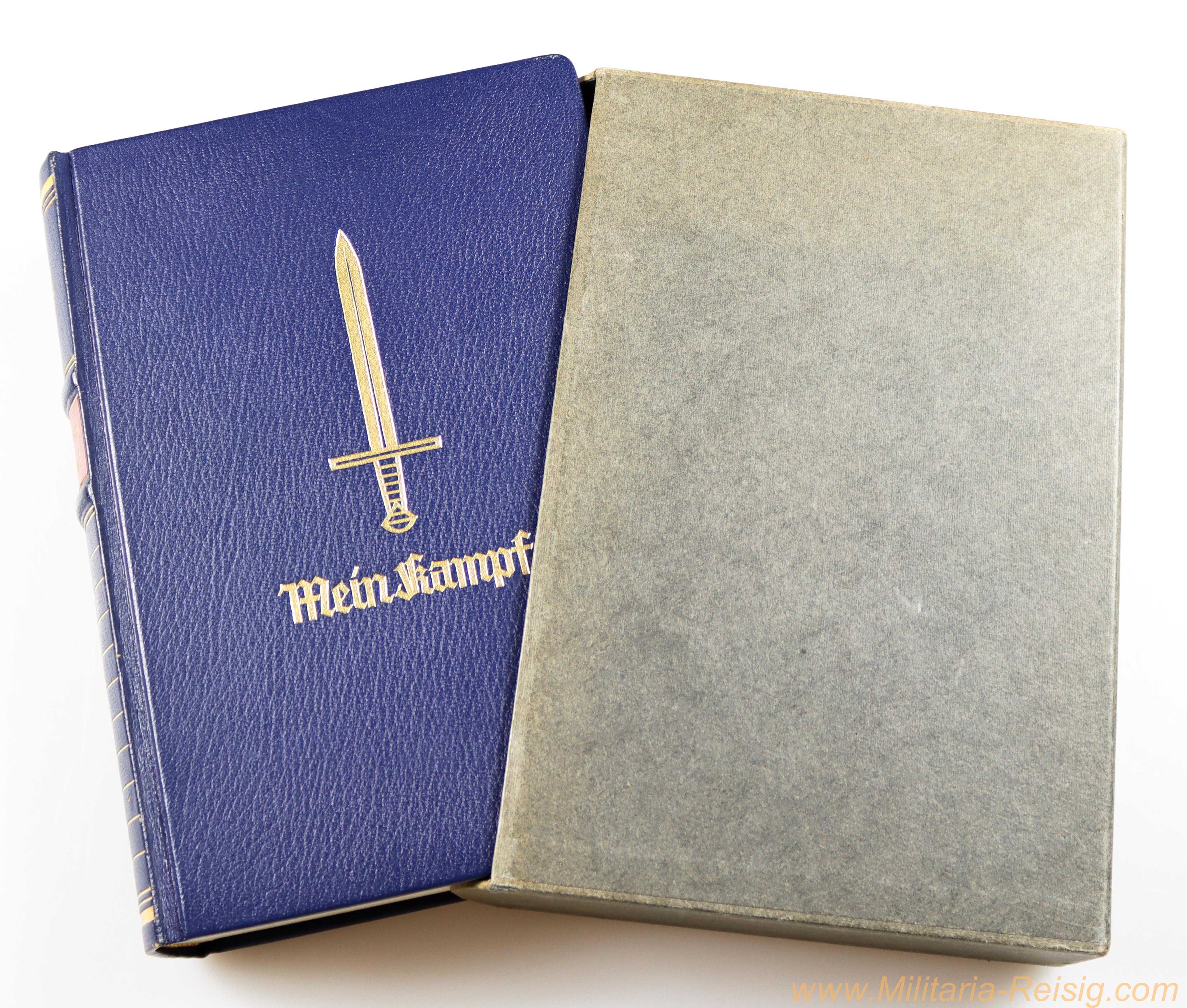 Mein Kampf Jubiläumsausgabe mit Schuber 1939