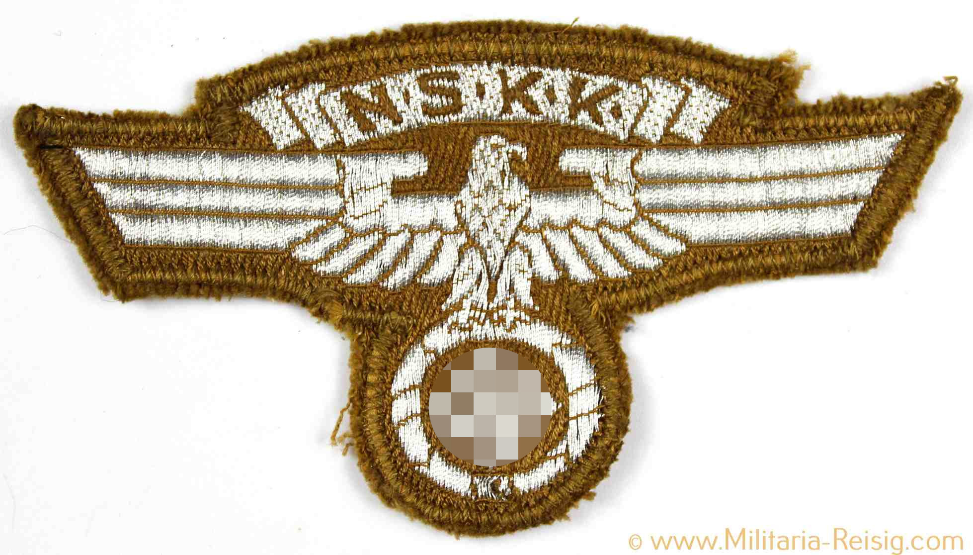 NSKK Ärmeladler für Führer mit RZM Etikett