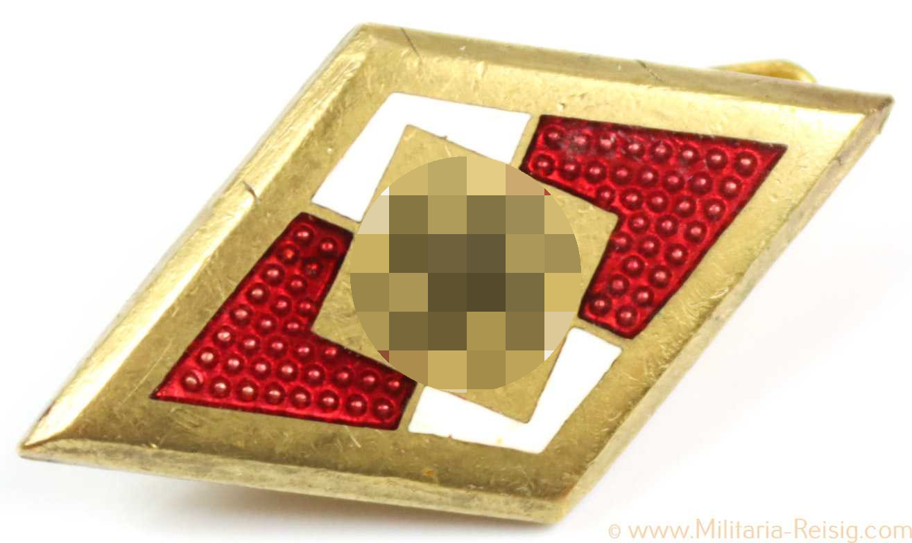 Goldenes HJ Ehrenzeichen Herst. RZM M1/49