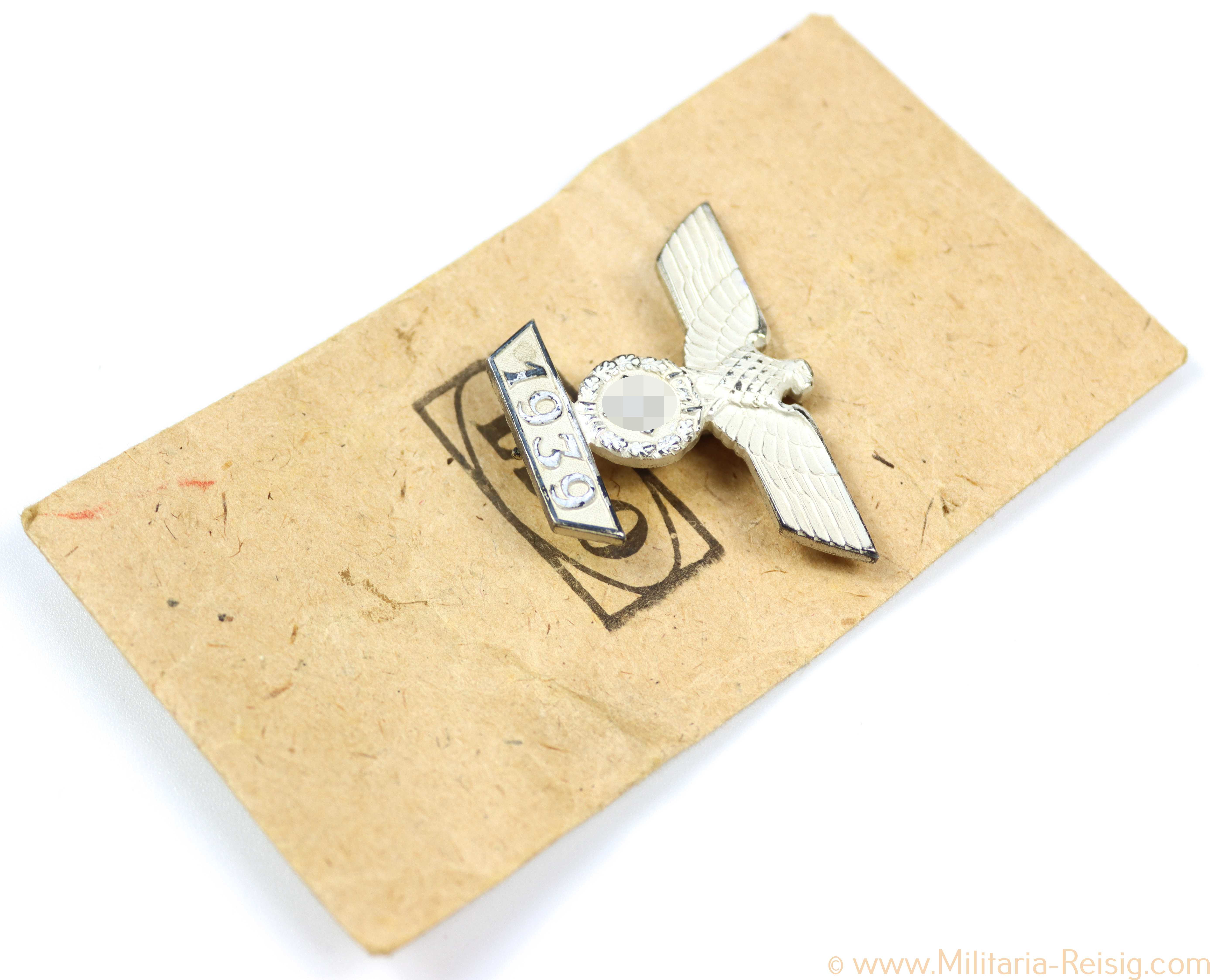 Wiederholungsspange 1. Klasse 1939, Hersteller L/18 / Petz & Lorenz