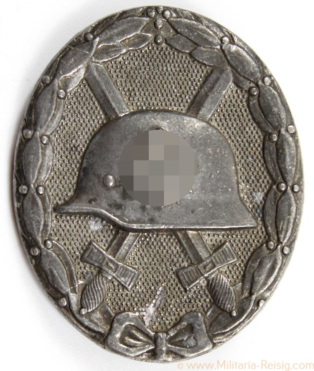 Verwundetenabzeichen 1939 Silber, Herst. 30 (Hauptmünzamt Wien)