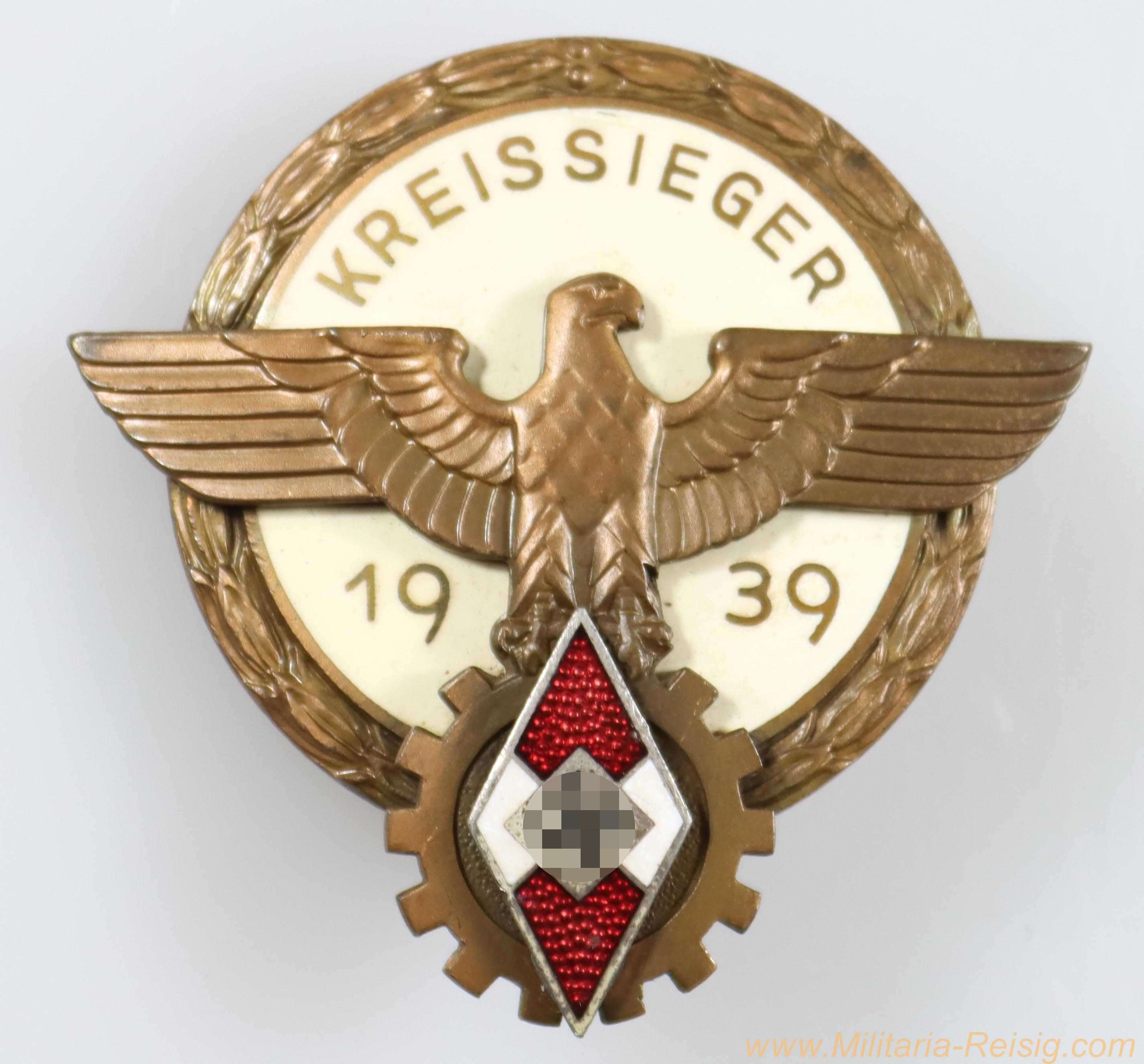 Kreissieger im Reichsberufswettkampf 1939, Hersteller Ferdinand Wagner Pforzheim