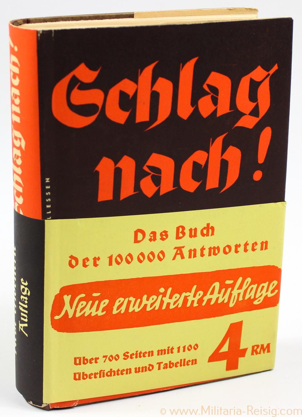 Schlag nach! - Wissenswerte Tatsachen aus allen Gebieten 1939