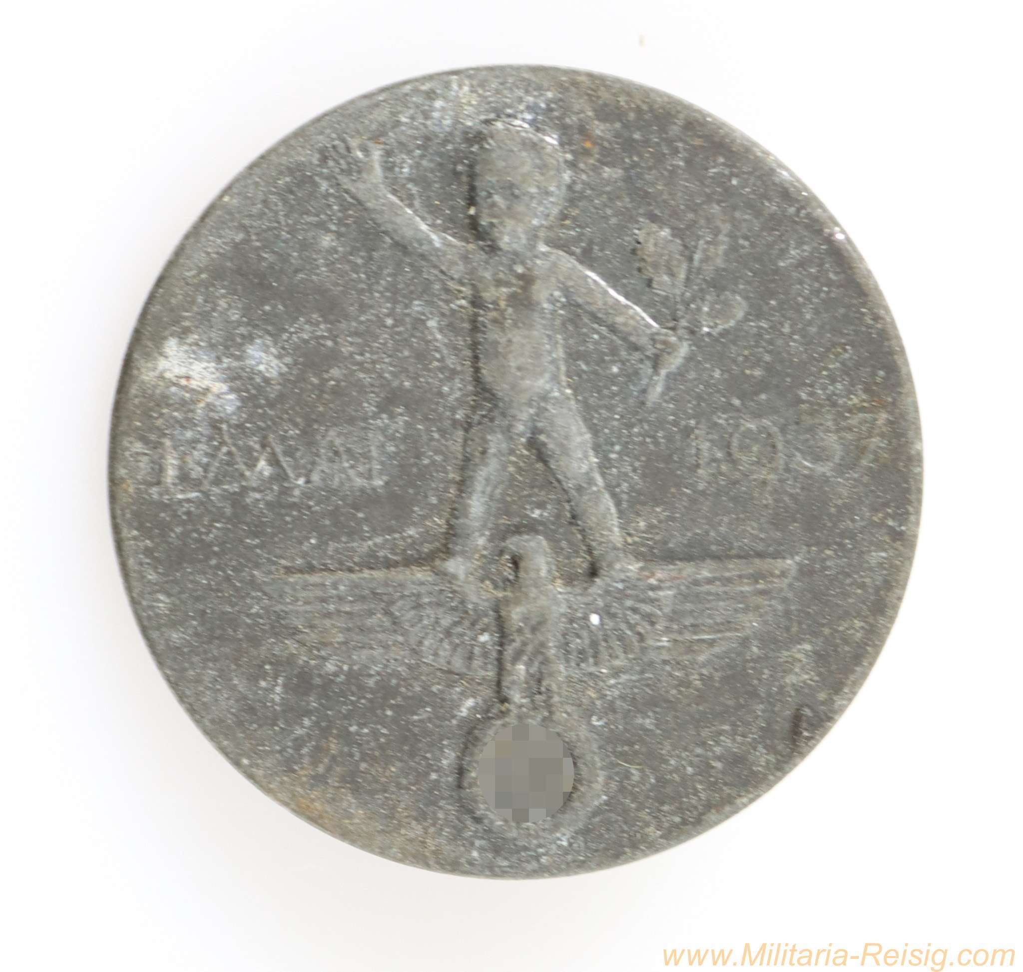 Abzeichen Tag der Arbeit 1937, Hersteller K. Erbacher, Pforzheim