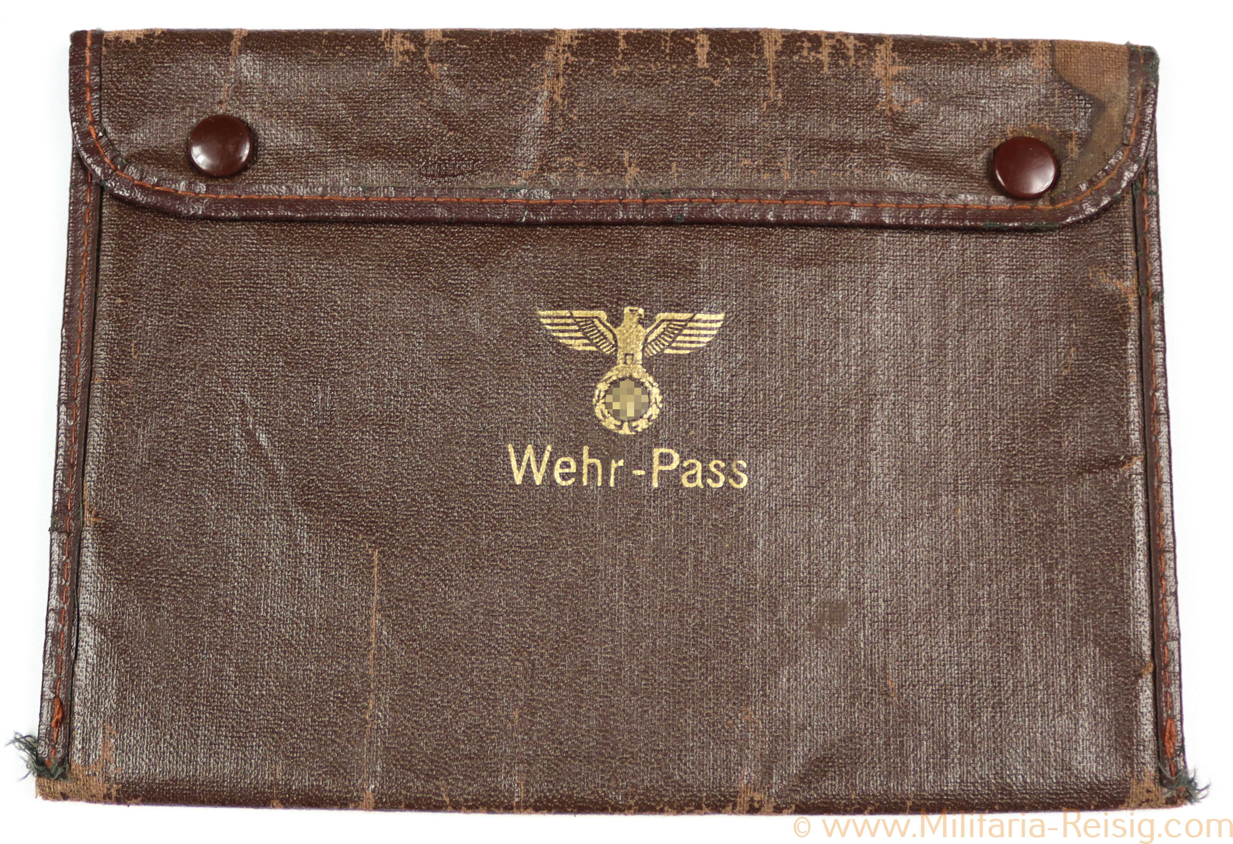 Wehrmacht Schutzhülle für den Wehrpass