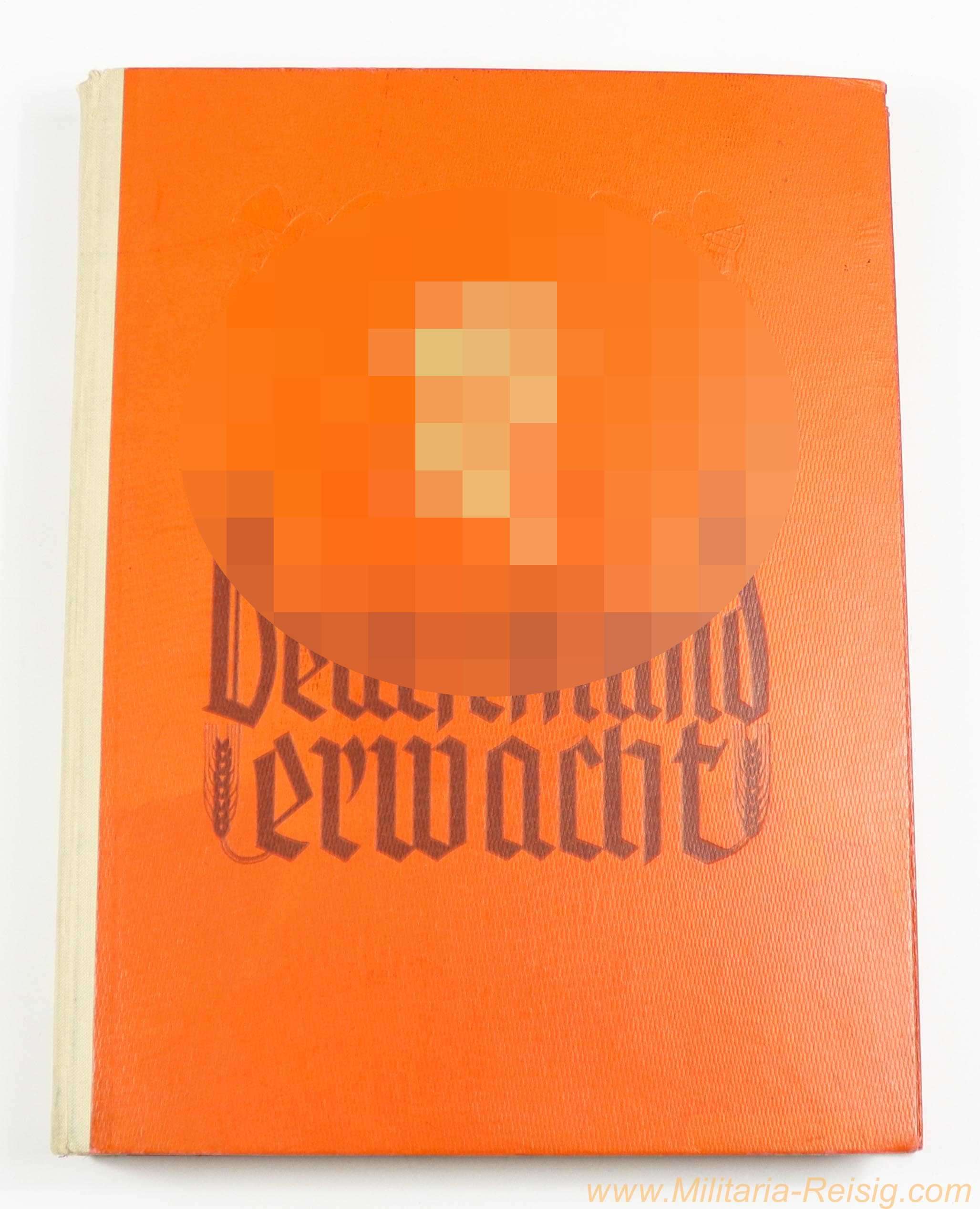 "Deutschland erwacht" – Sammelbilderalbum komplett mit Panoramabild