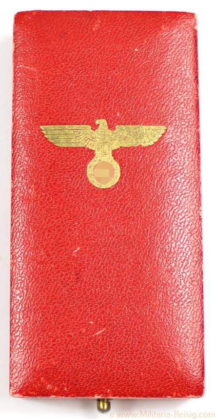 Etui Anschluss Österreich Medaille 1938