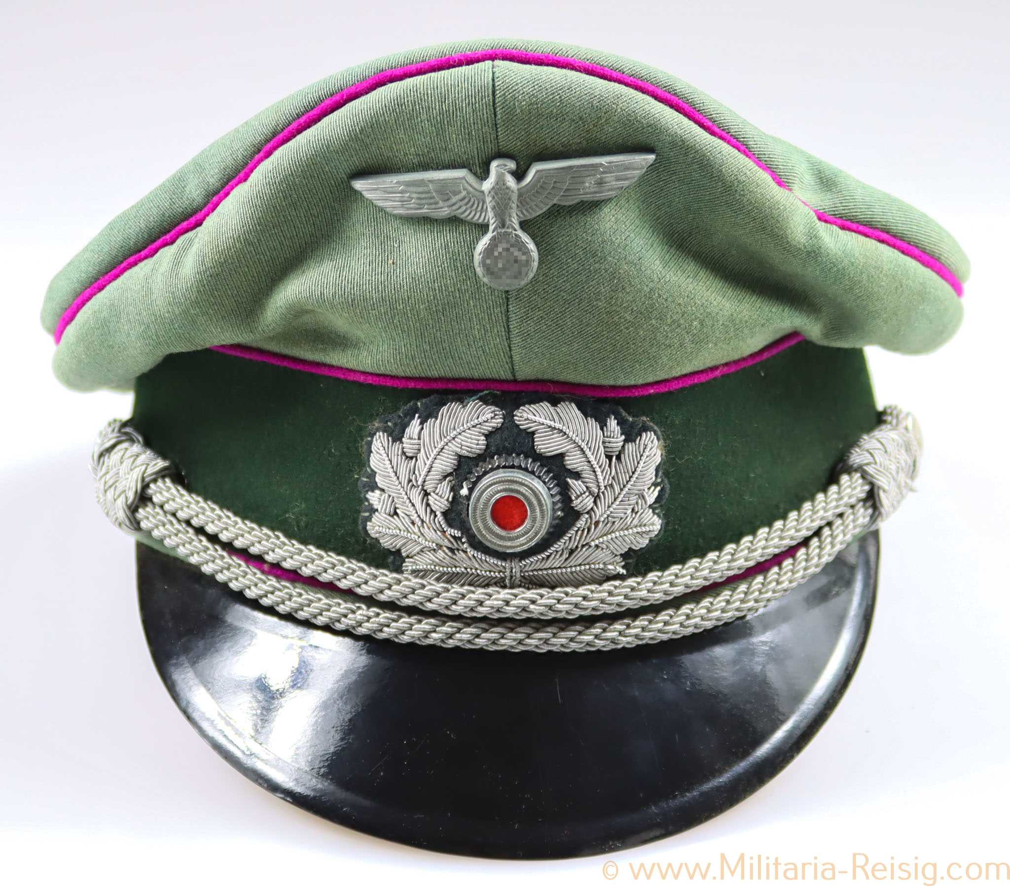 Wehrmacht Schirmmütze für einen Offizier der Nebelwerfer 