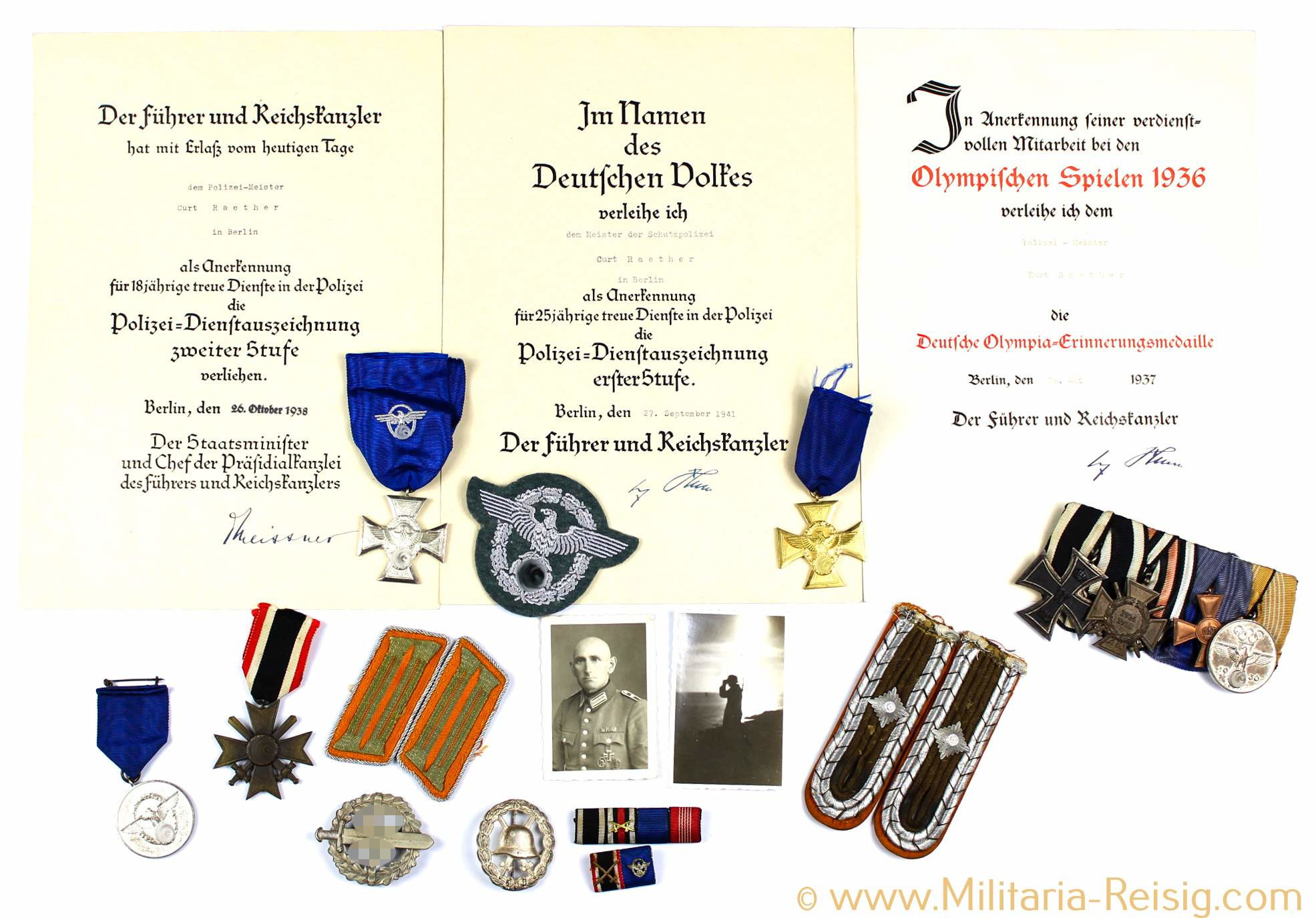 Nachlass eines Meisters der Schutzpolizei