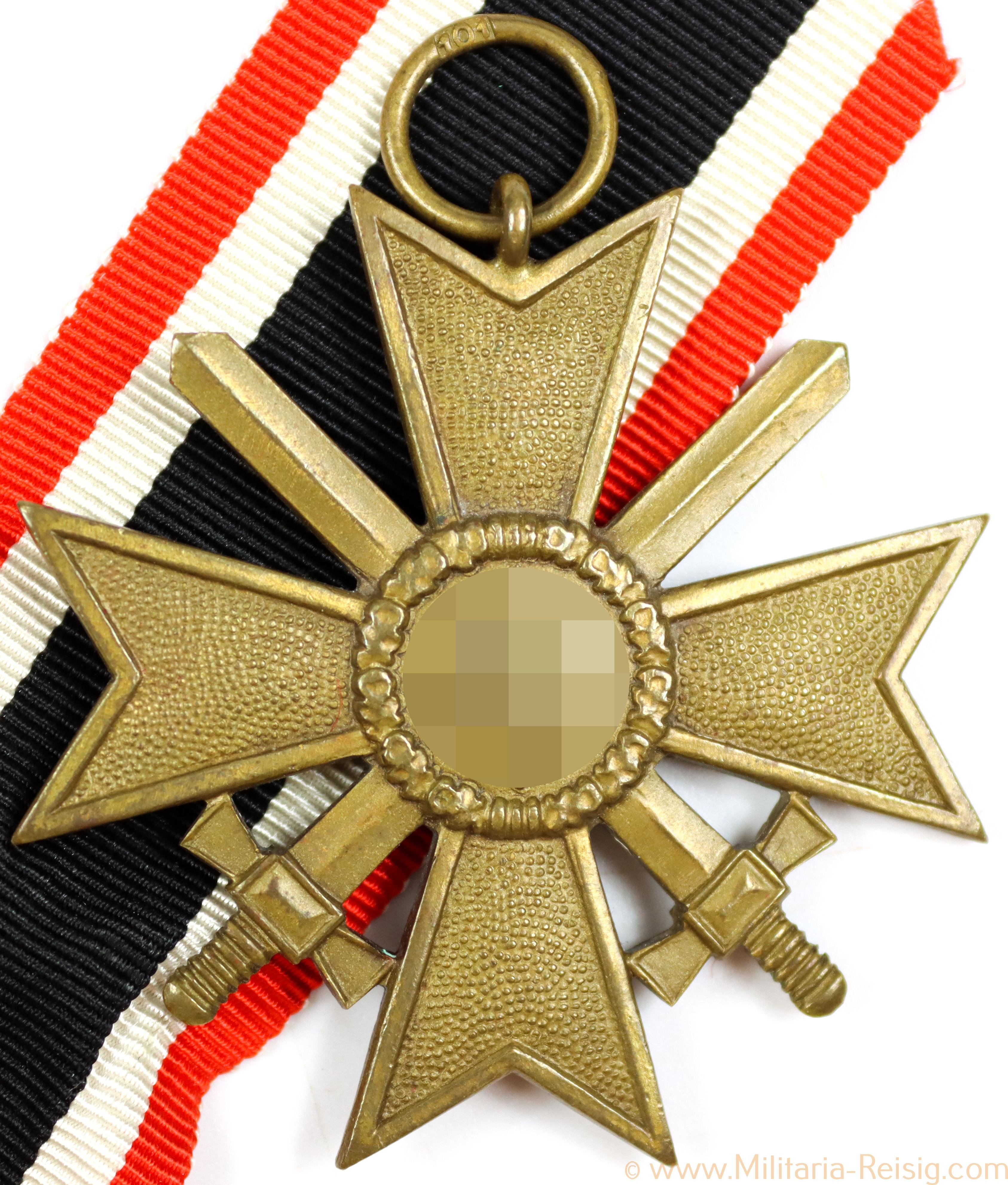 Kriegsverdienstkreuz 2. Klasse mit Schwertern, Hersteller 101