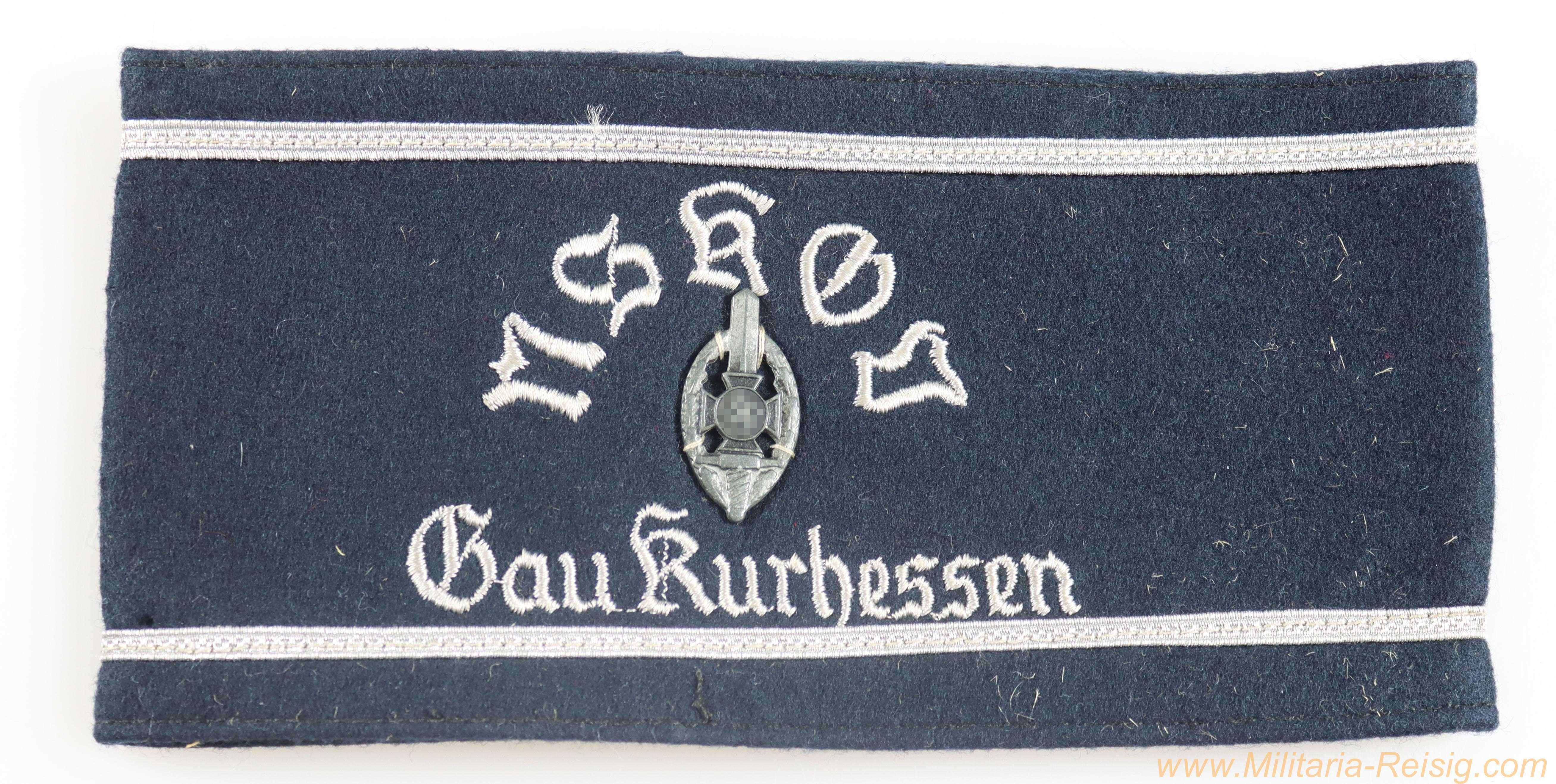 NSKOV Armbinde Gau KurhessenaNSKOV Armbinde Gau Kurhessen