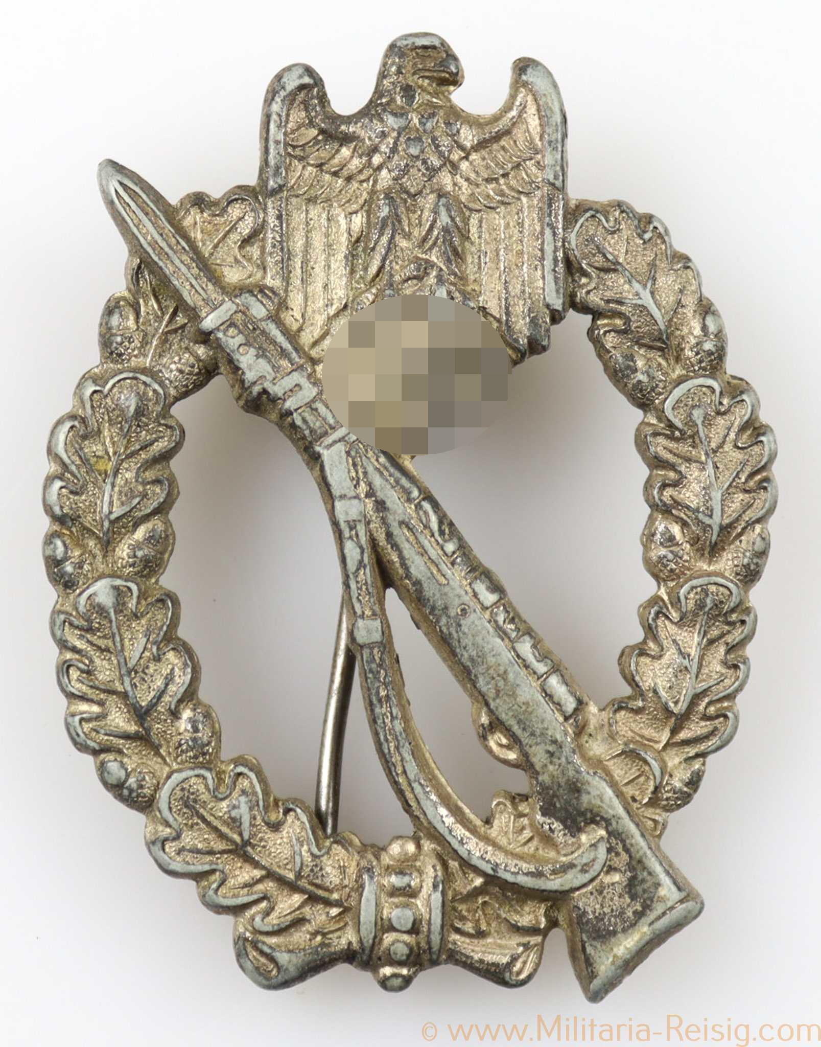 Infanterie Sturmabzeichen in Silber, Hersteller R.S.