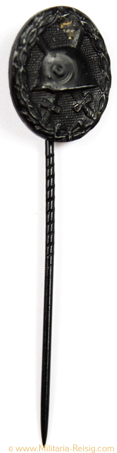 Verwundetenabzeichen in Schwarz Miniatur an Nadel