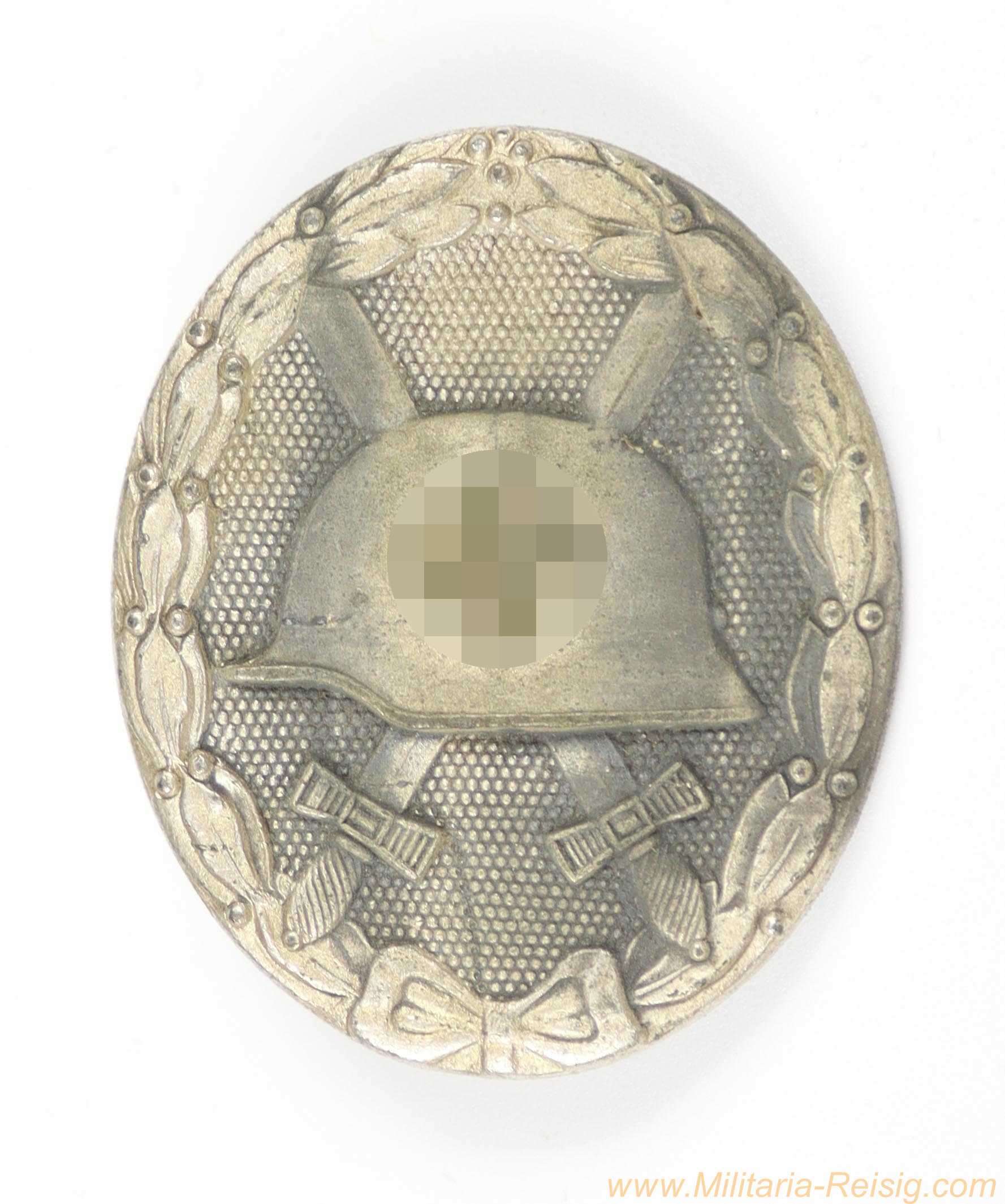 Verwundetenabzeichen 1939 in Silber - Hersteller 65 (Klein & Quenzer)