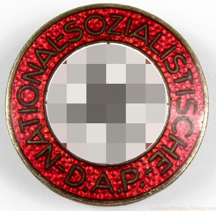 NSDAP Parteiabzeichen, Herst. RZM M1/8 