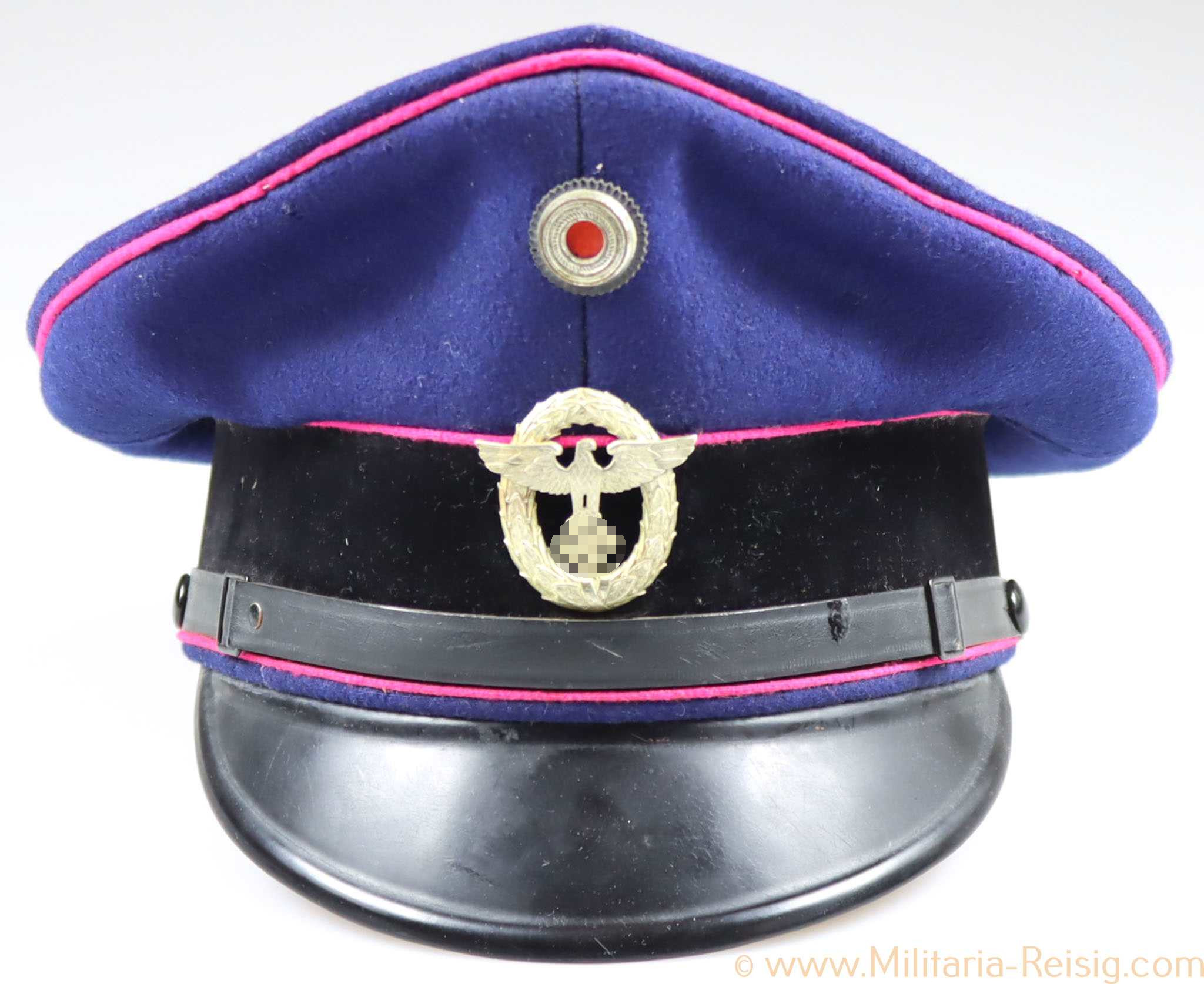 3. Reich Schirmmütze für Mannschaften der Freiwilligen Feuerwehr