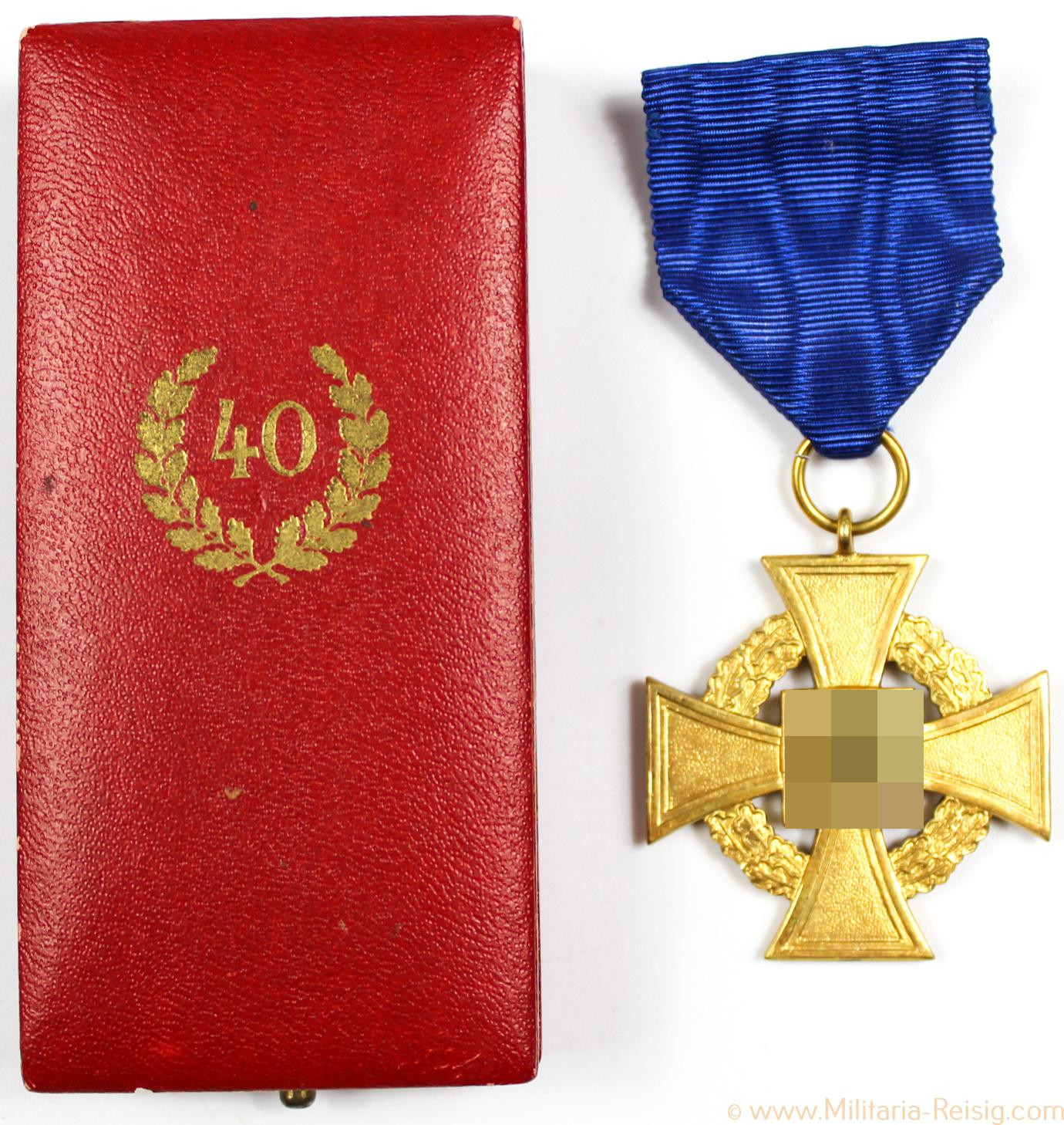 Treudienst-Ehrenzeichen 1.Stufe für 40 Jahre, Herst. Deschler & Sohn München