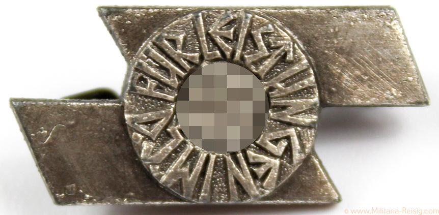 Miniatur DJ Leistungsabzeichen in Silber, Herst. RZM M1/63