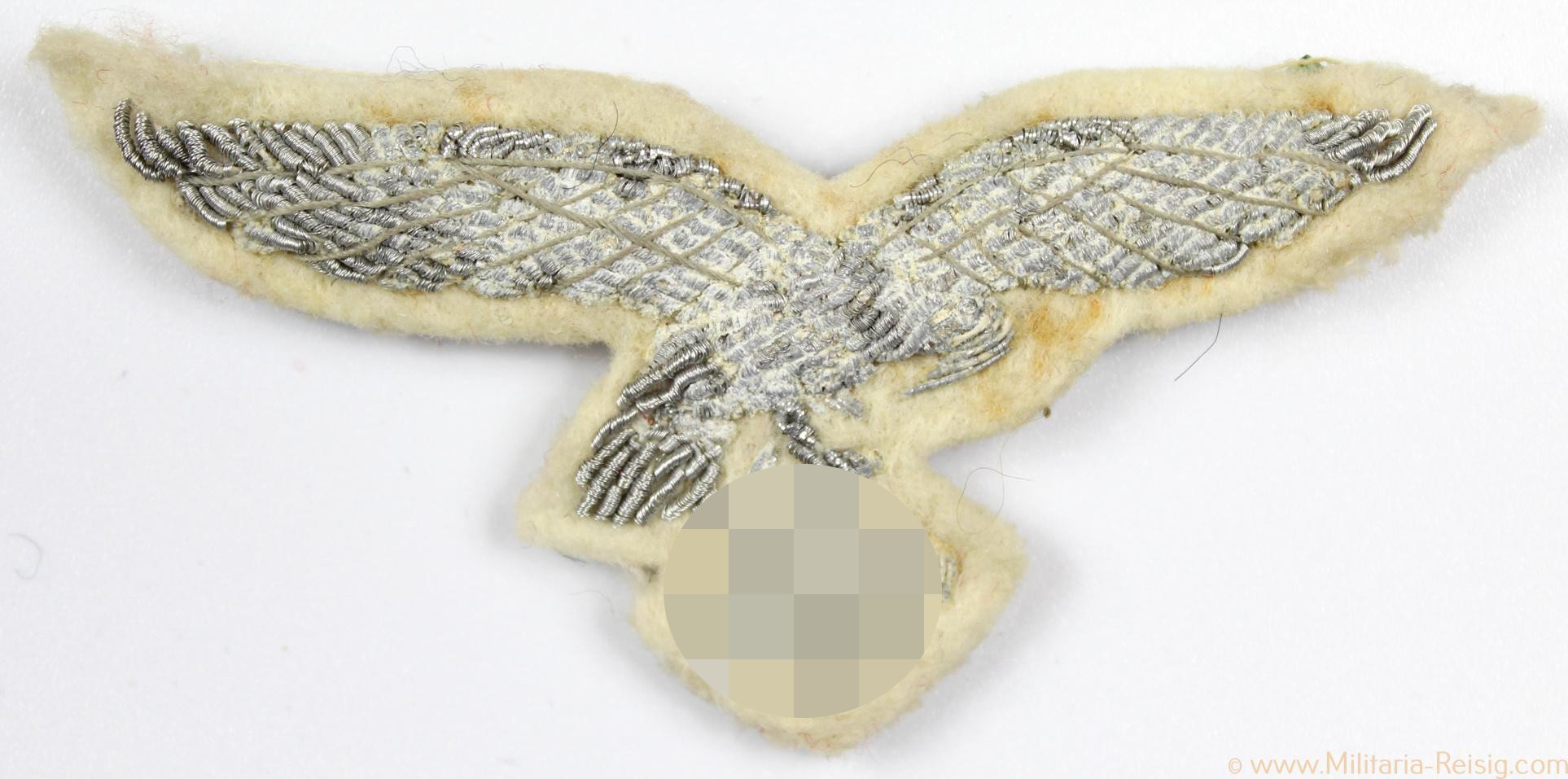 Mützenadler für Offiziere der Luftwaffe für die Sommeruniform