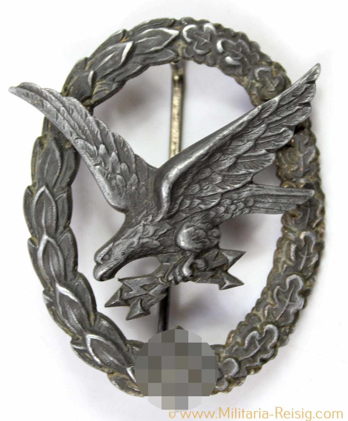 Fliegerschützenabzeichen mit Blitzbündel, Wilhelm Deumer, Lüdenscheid