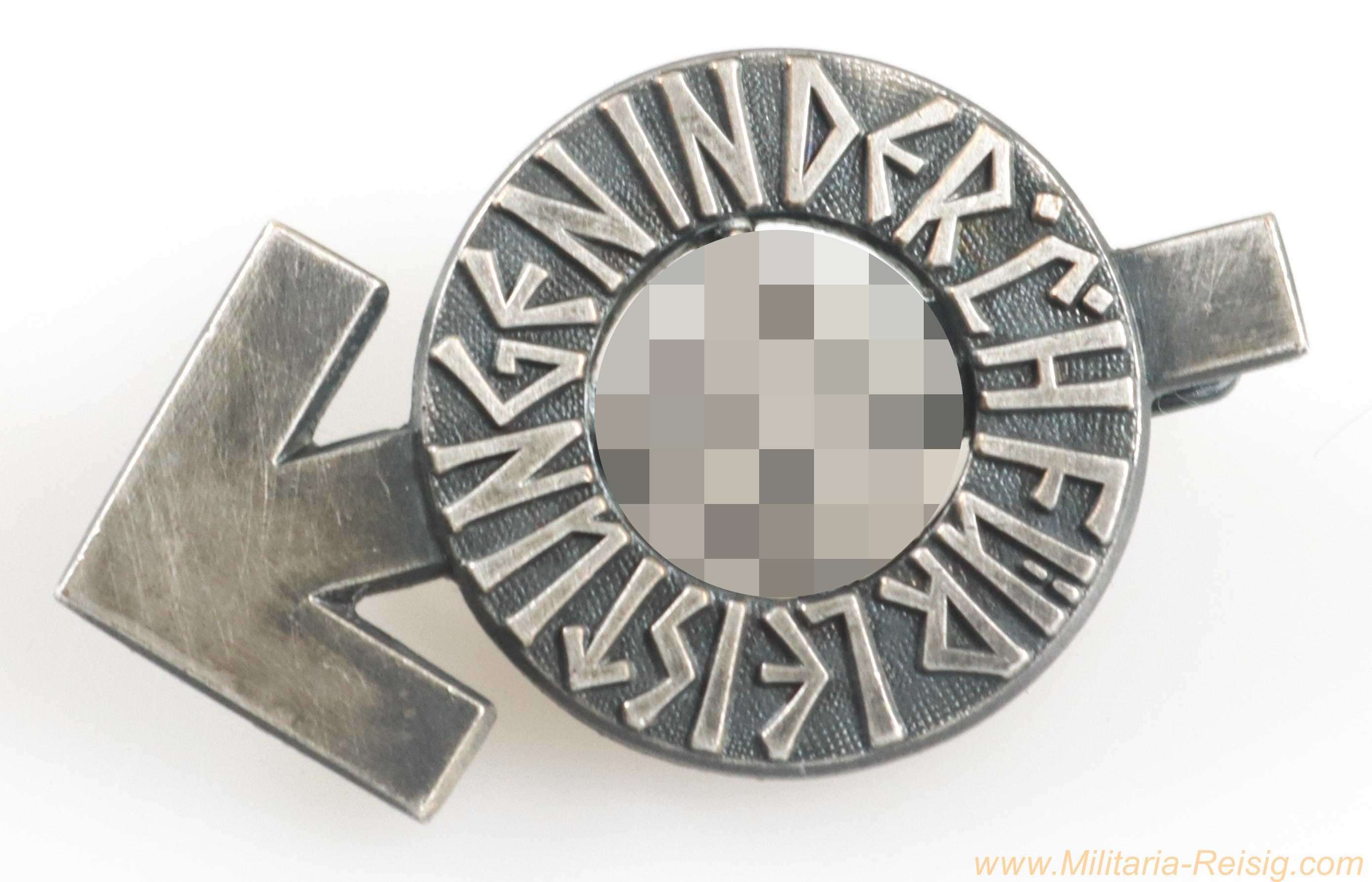 HJ Leistungsabzeichen in Silber, Hersteller RZM M1/101