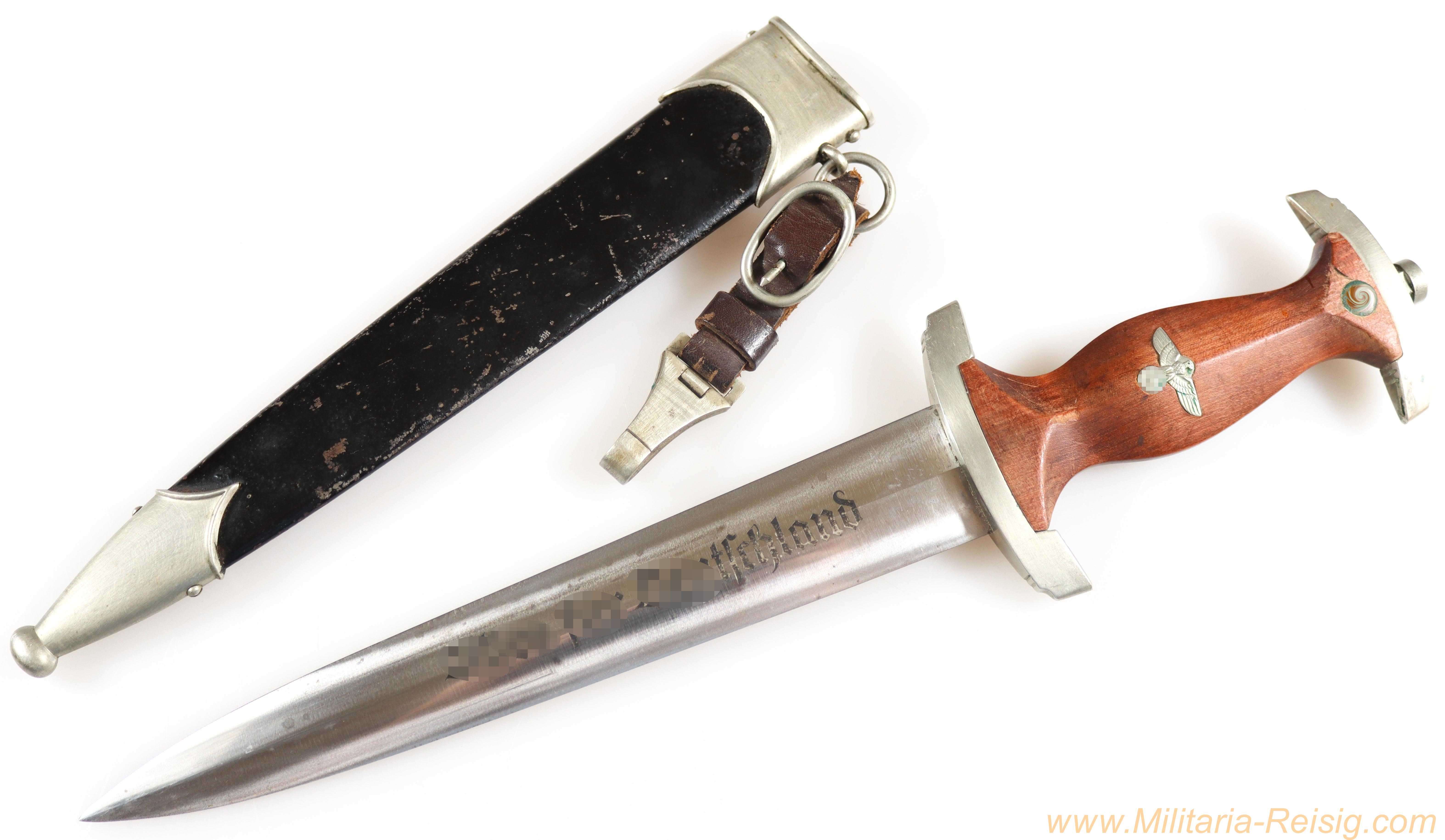 NSKK Dolch, Hersteller Gottfried Müller, Herges Vogtei