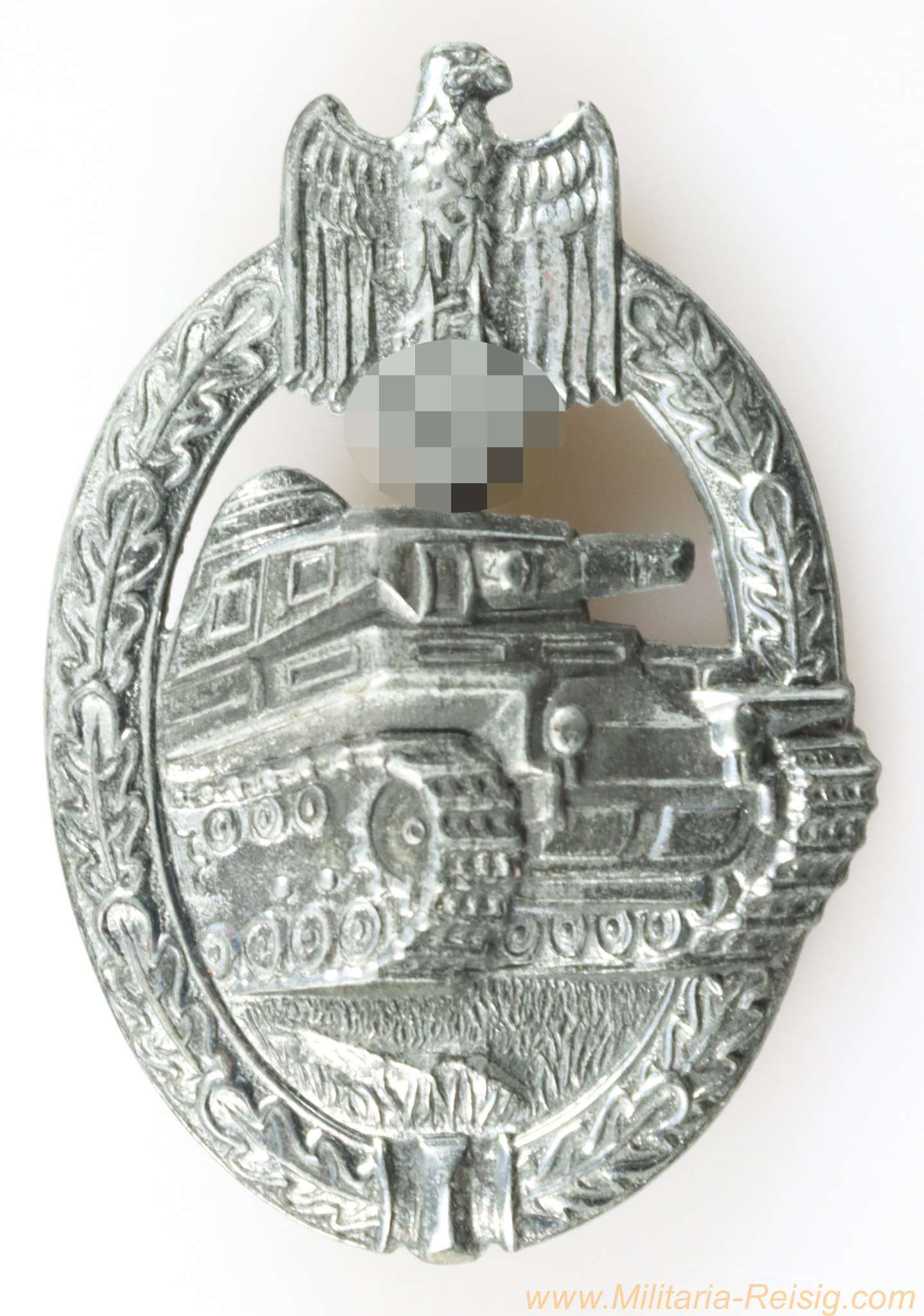 Panzerkampfabzeichen in Silber, Hersteller R.K.