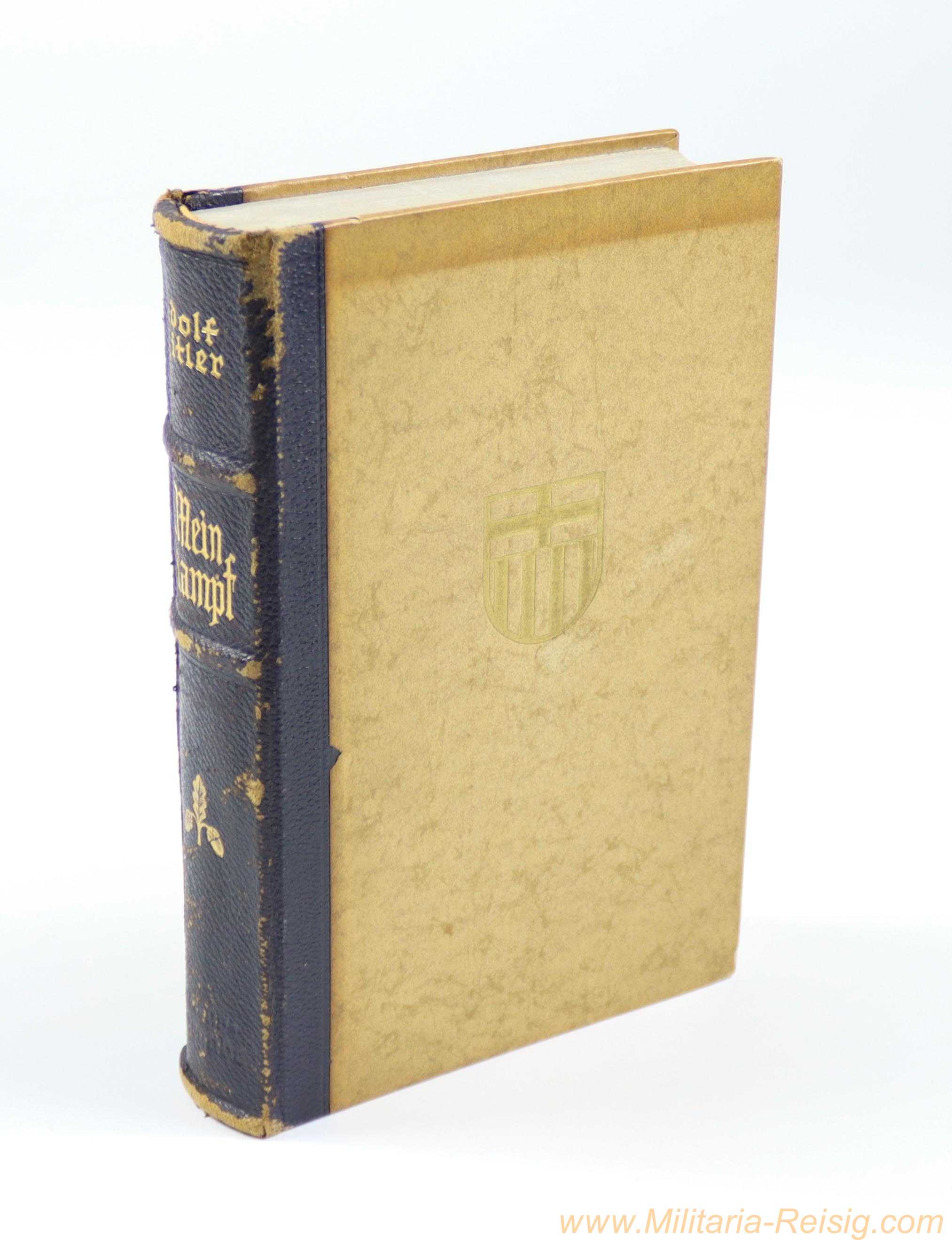 Mein Kampf Hochzeitsausgabe 1942 Stadtwappen Paderborn 