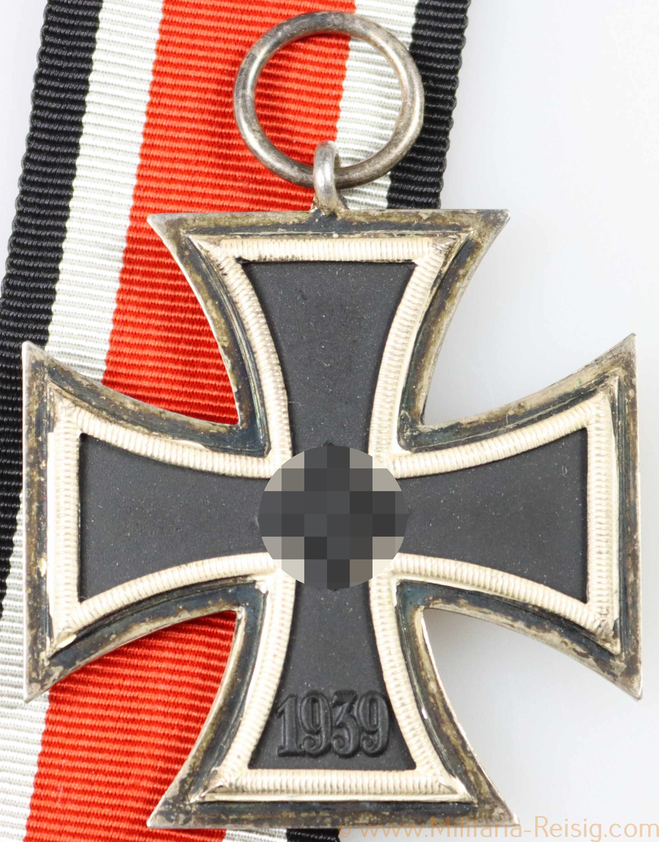 Eisernes Kreuz 2. Klasse 1939, Hersteller C.E. Juncker, Berlin - Crunch Bead Frame