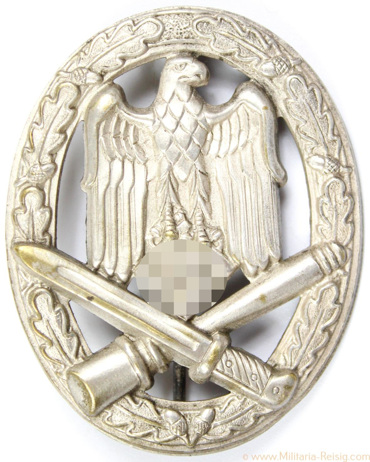 Allgemeines Sturmabzeichen in Silber, Herst. B.H. Mayer / Otto Schickle