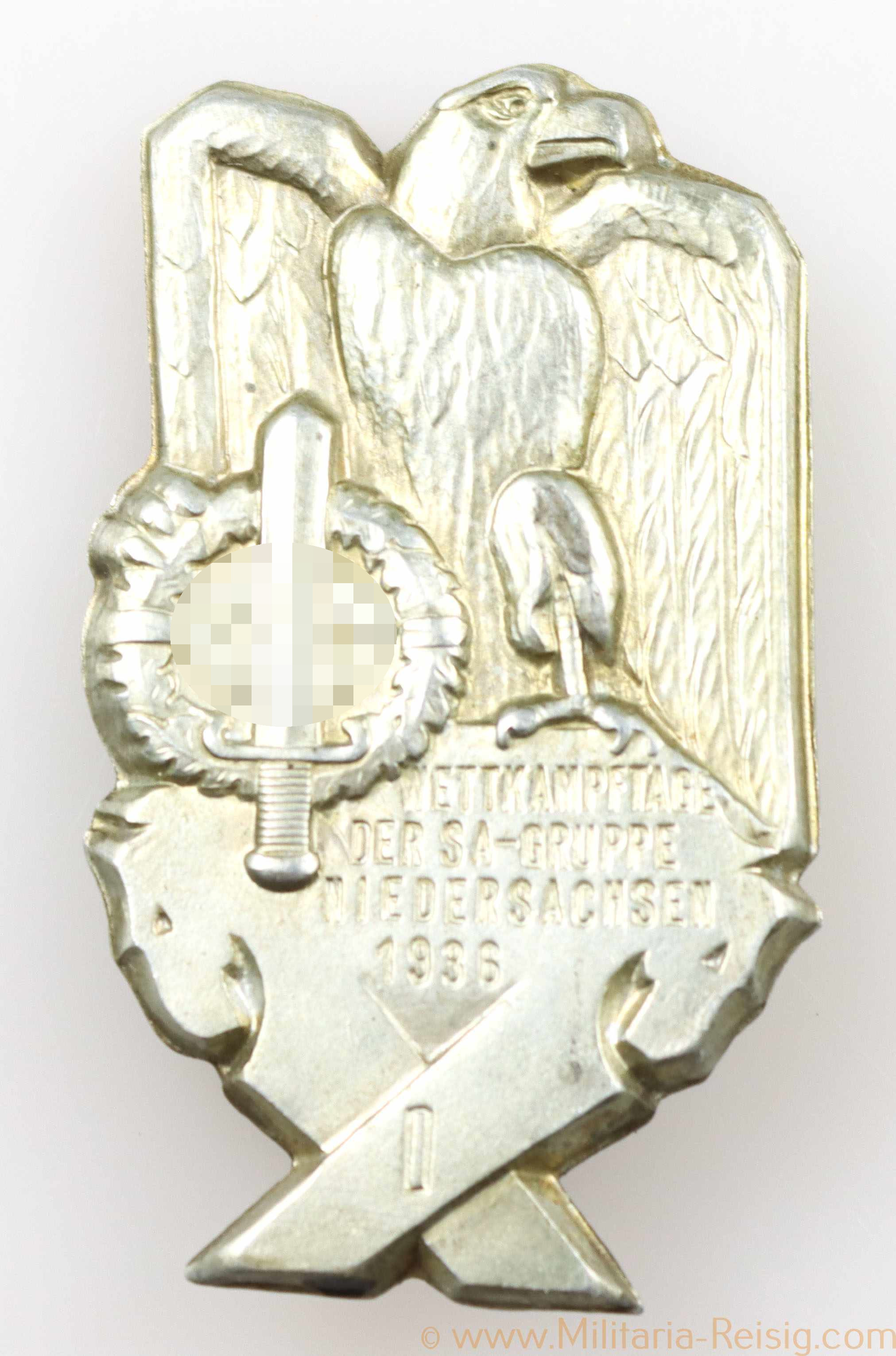 Abzeichen "Wettkampftagen der SA-Gruppe Niedersachsen 1936"