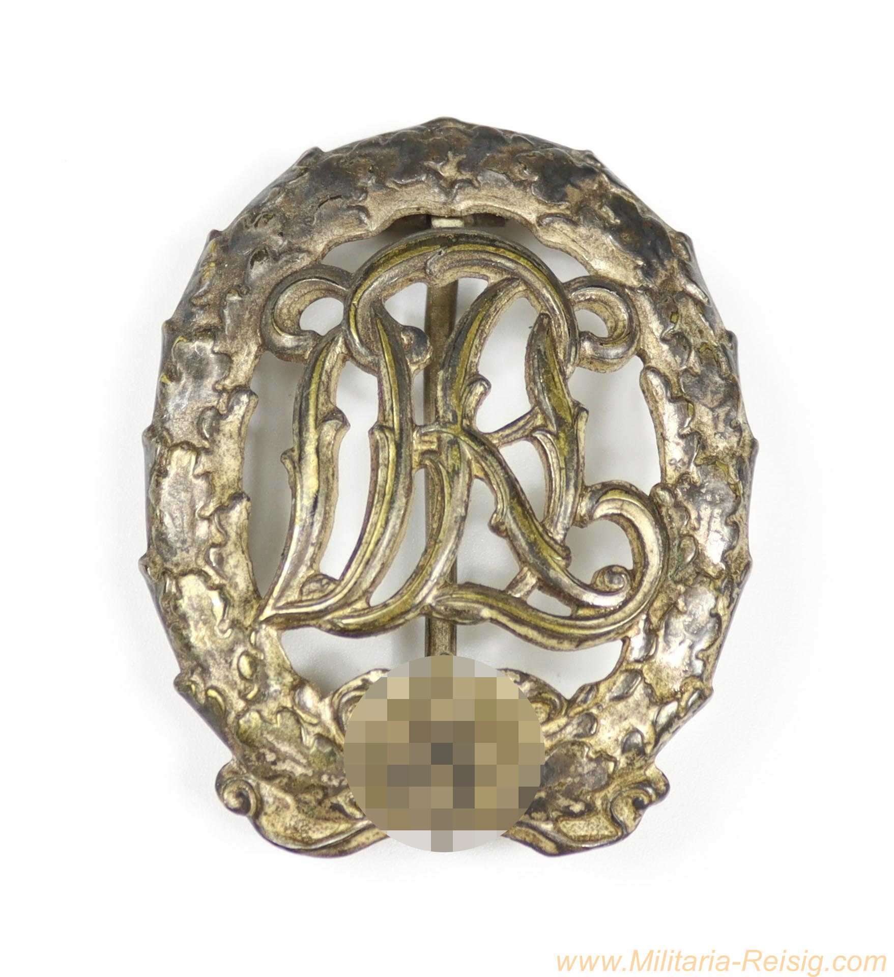 DRL Deutsches Reichssportabzeichen in Silber – H. Wernstein, Jena-Löbstedt