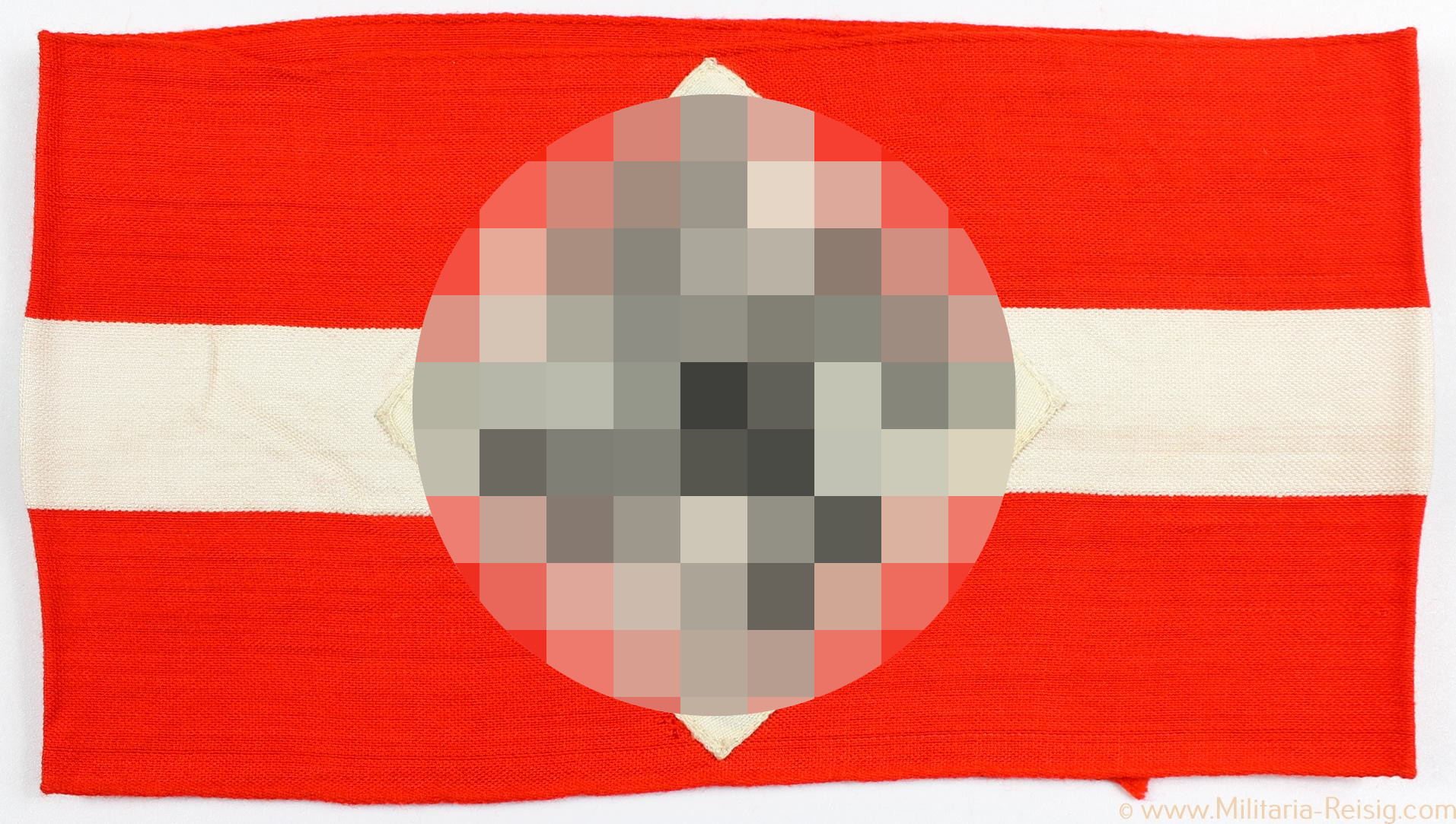 Hitlerjugend (HJ) Armbinde mit RZM-Etikett