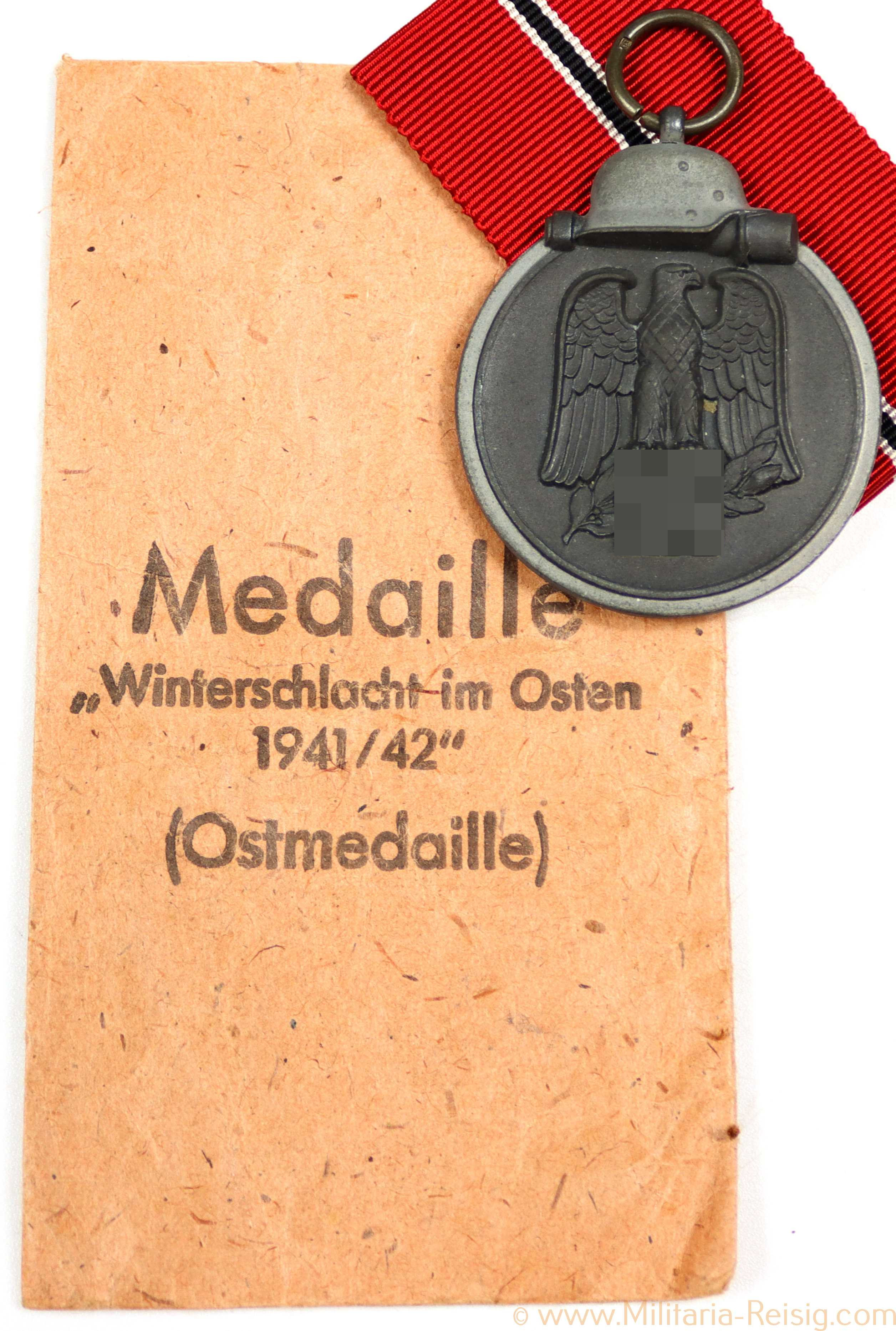 Ostmedaille mit Verleihungstüte, Hersteller 5