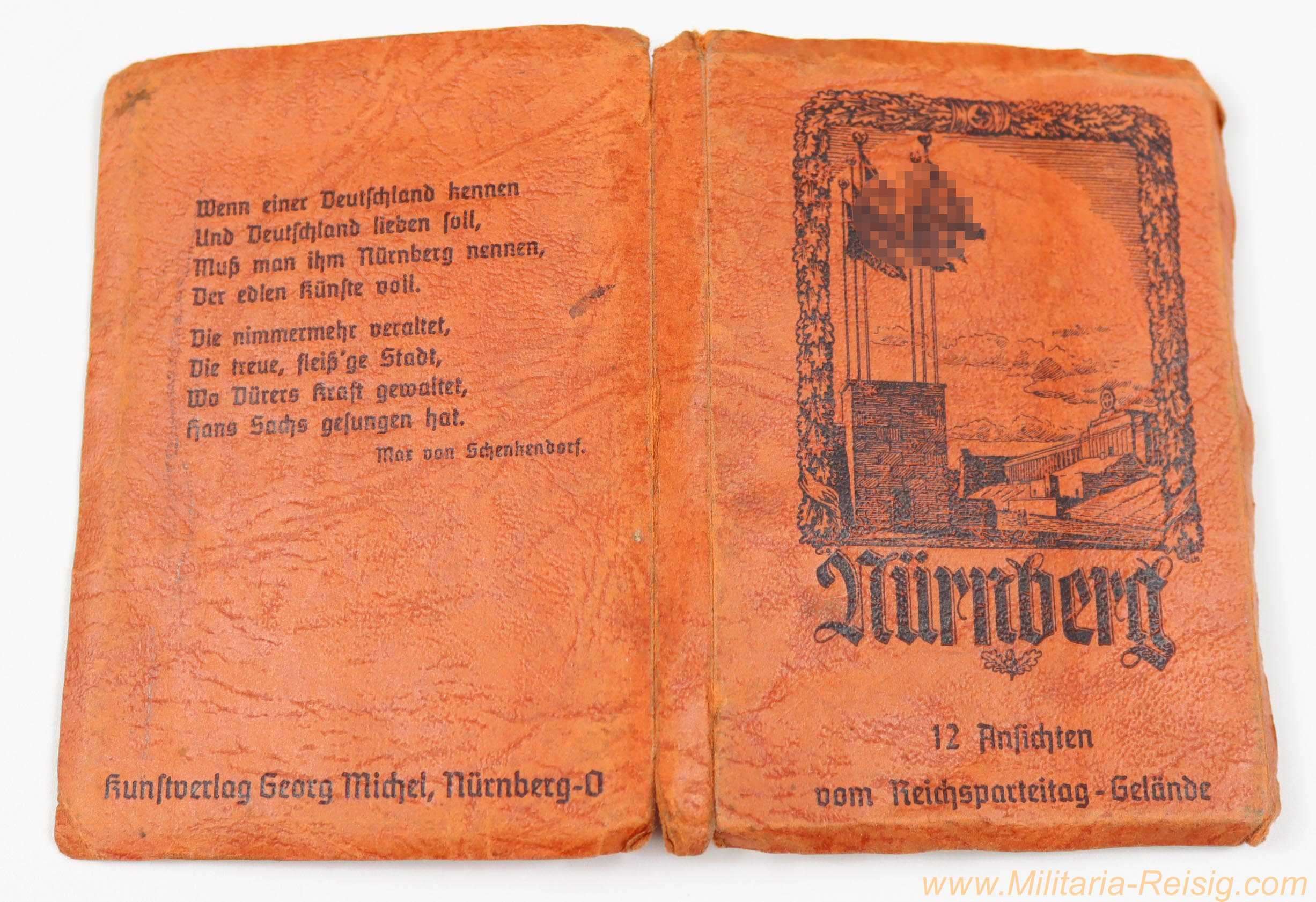 Nürnberg Leporello-Album - 12 Ansichten vom Reichsparteitagsgelände